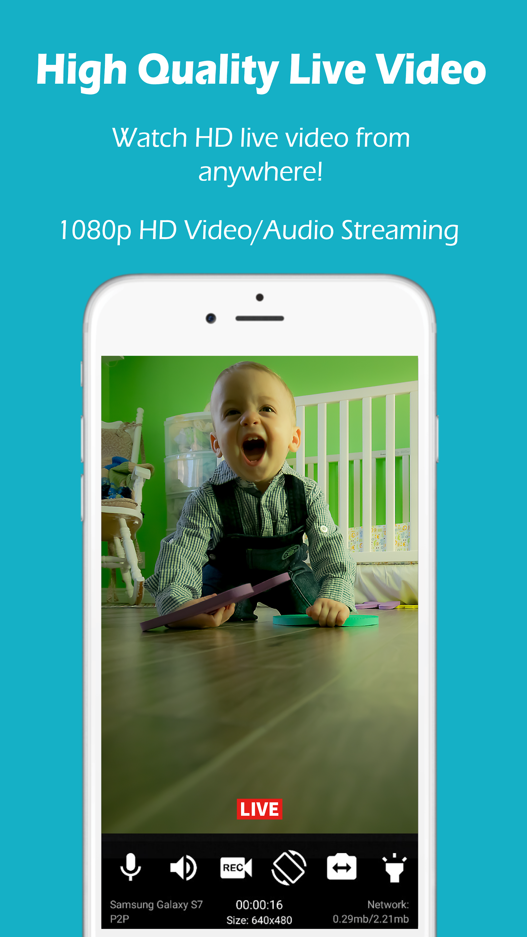 اسکرین شات 1 برنامه Home Security Camera - SeeCiTV