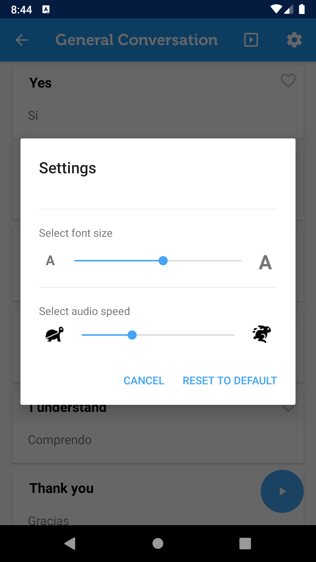 اسکرین شات 3 برنامه Learn Spanish (Latin American)