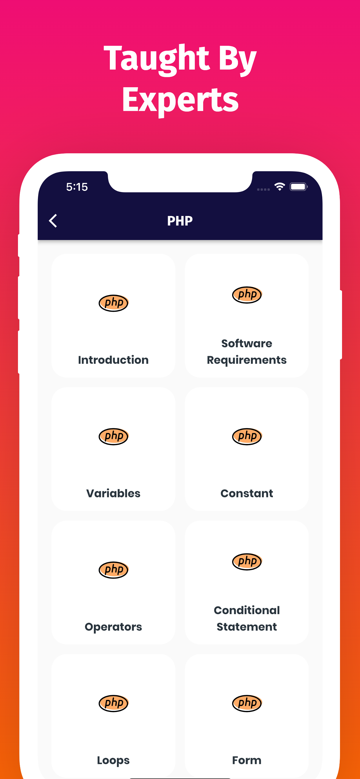 اسکرین شات 6 برنامه Learn Laravel Coding Offline