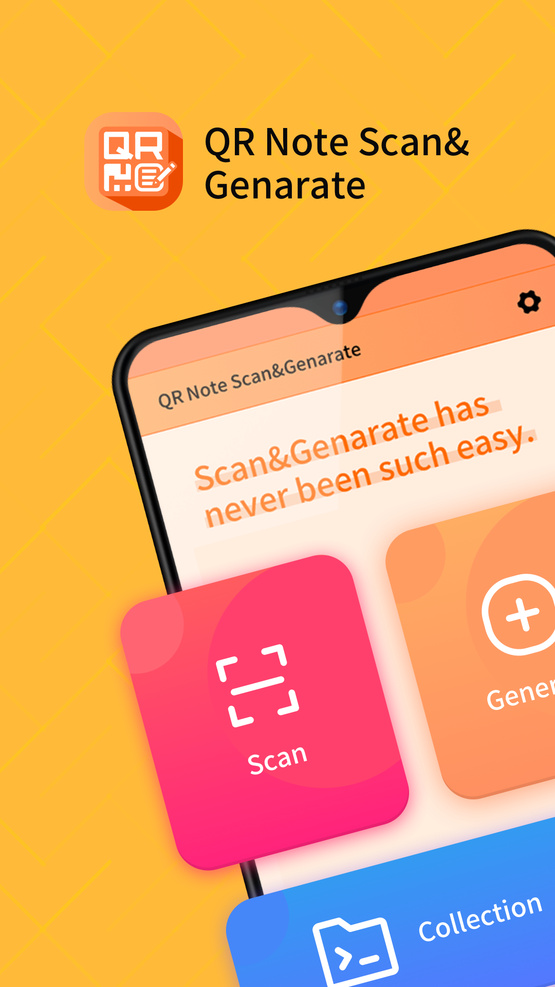 اسکرین شات 1 برنامه QR Note Scan&Genarate