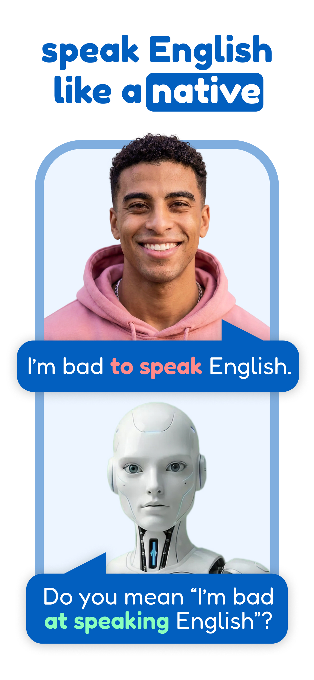 اسکرین شات 2 برنامه Speak & Learn English: Learna