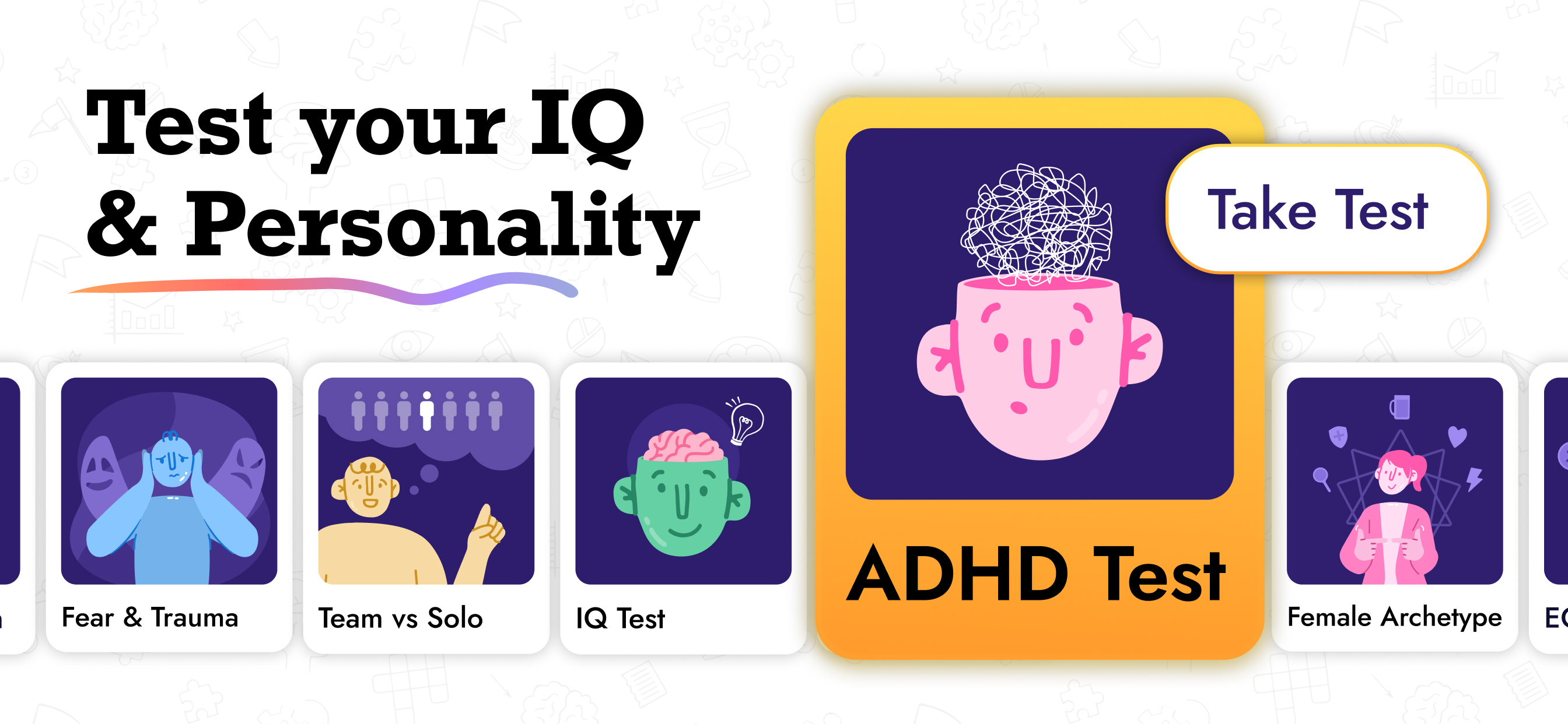 اسکرین شات 2 برنامه IQ Masters - Brain Games