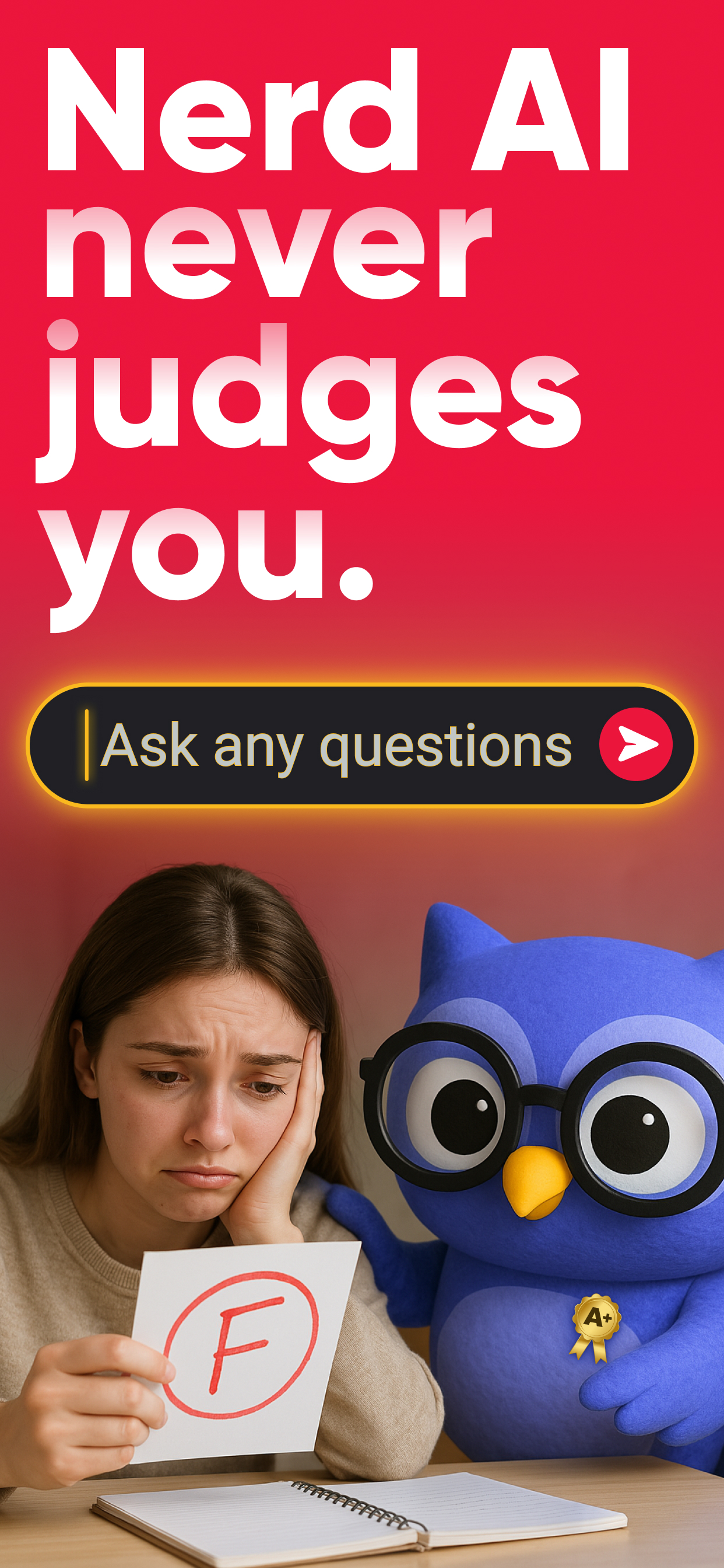 اسکرین شات 1 برنامه Nerd AI - Tutor & Math Helper