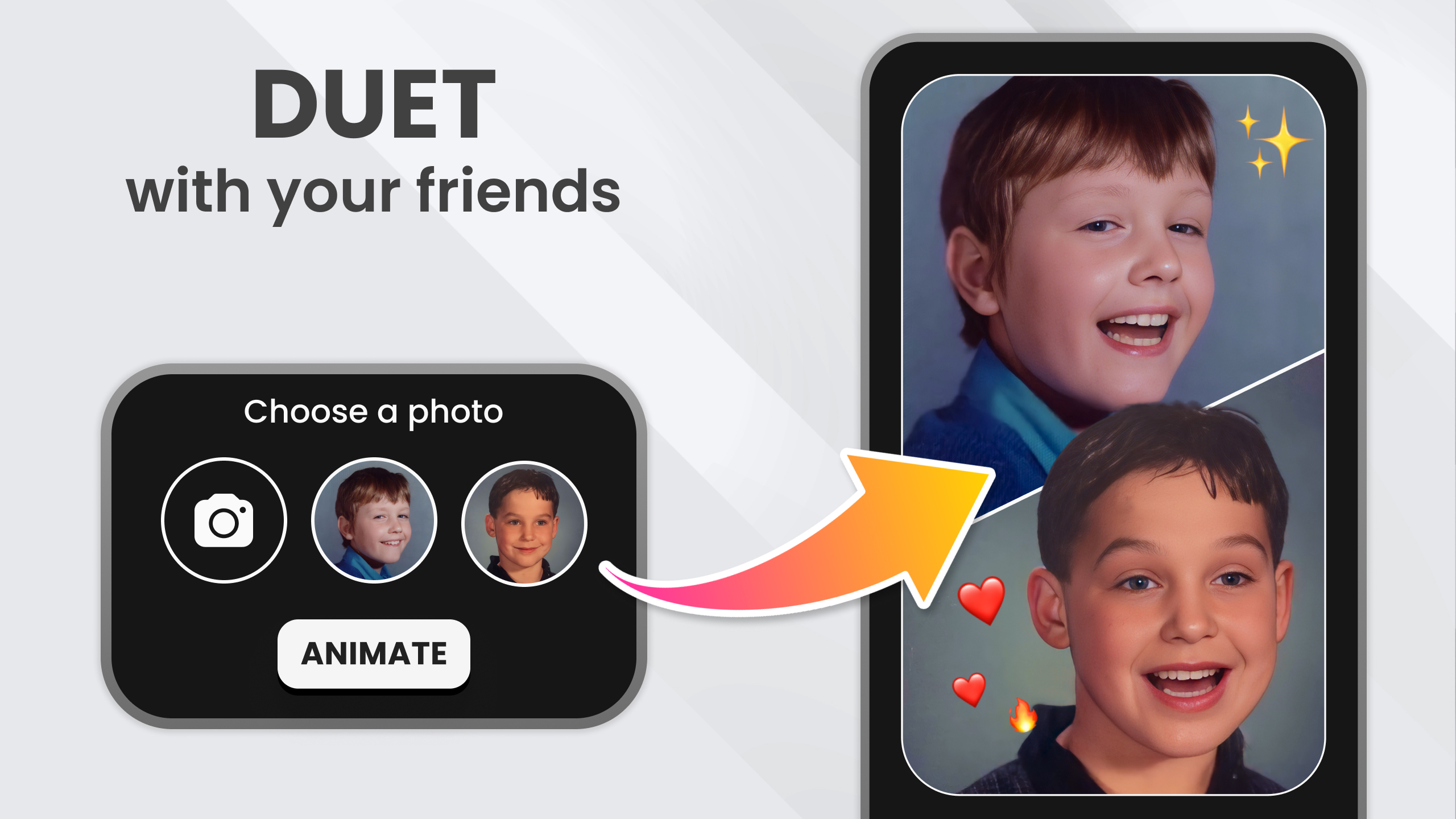 اسکرین شات 3 برنامه Face Dance: AI Photo Animator