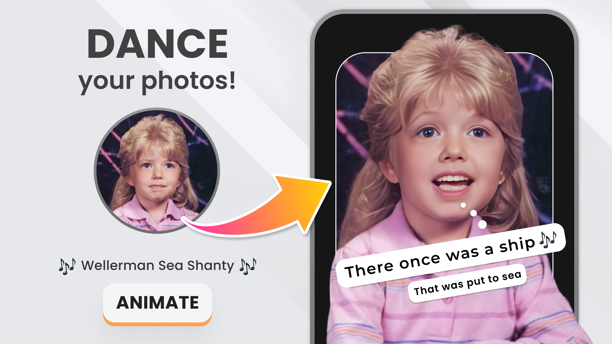 اسکرین شات 1 برنامه Face Dance: AI Photo Animator