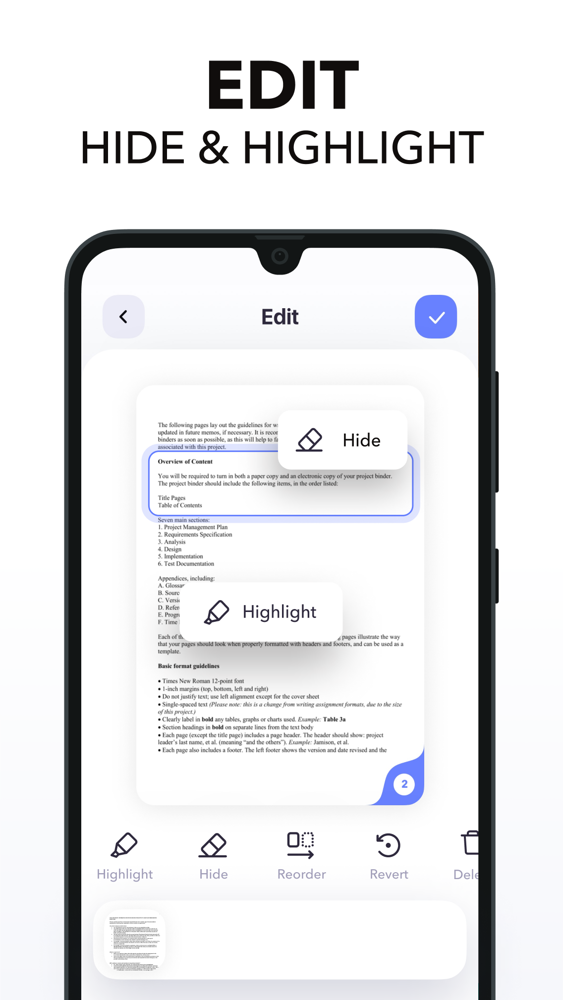 اسکرین شات 6 برنامه Scanner+ App: Scan Docs to PDF