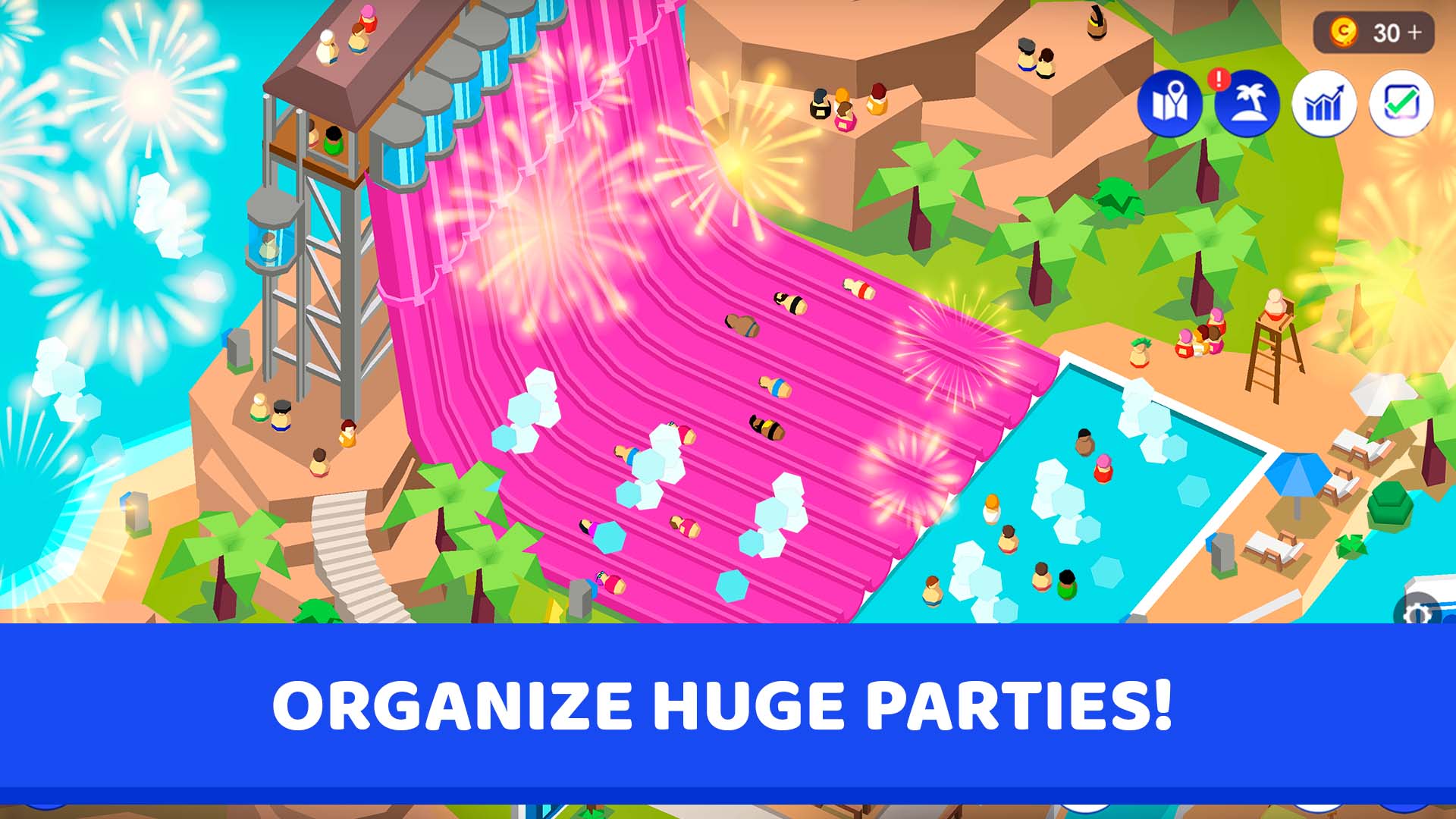 اسکرین شات 2 بازی Idle Theme Park Tycoon