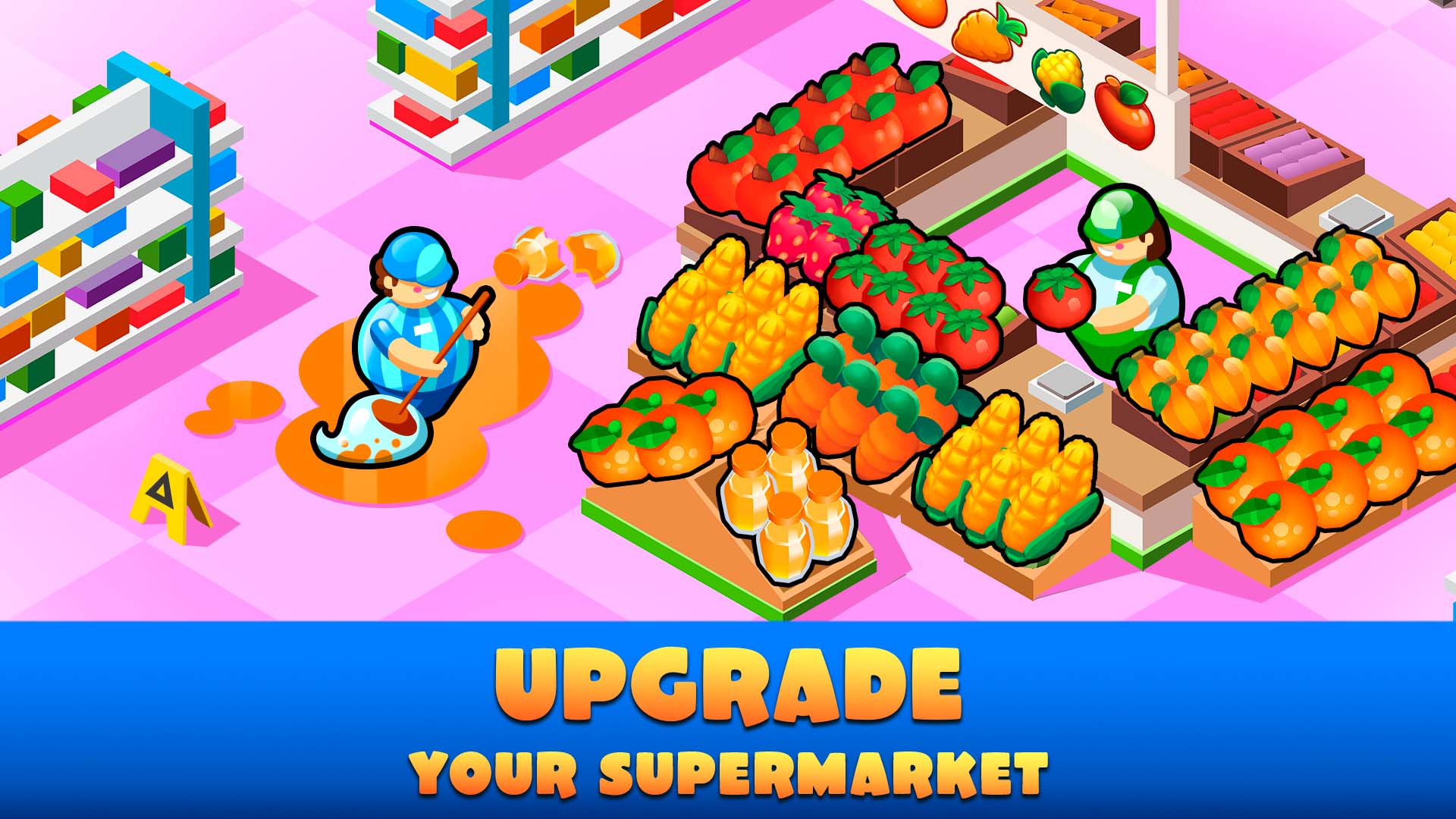 اسکرین شات 2 بازی Idle Supermarket Tycoon-Shop