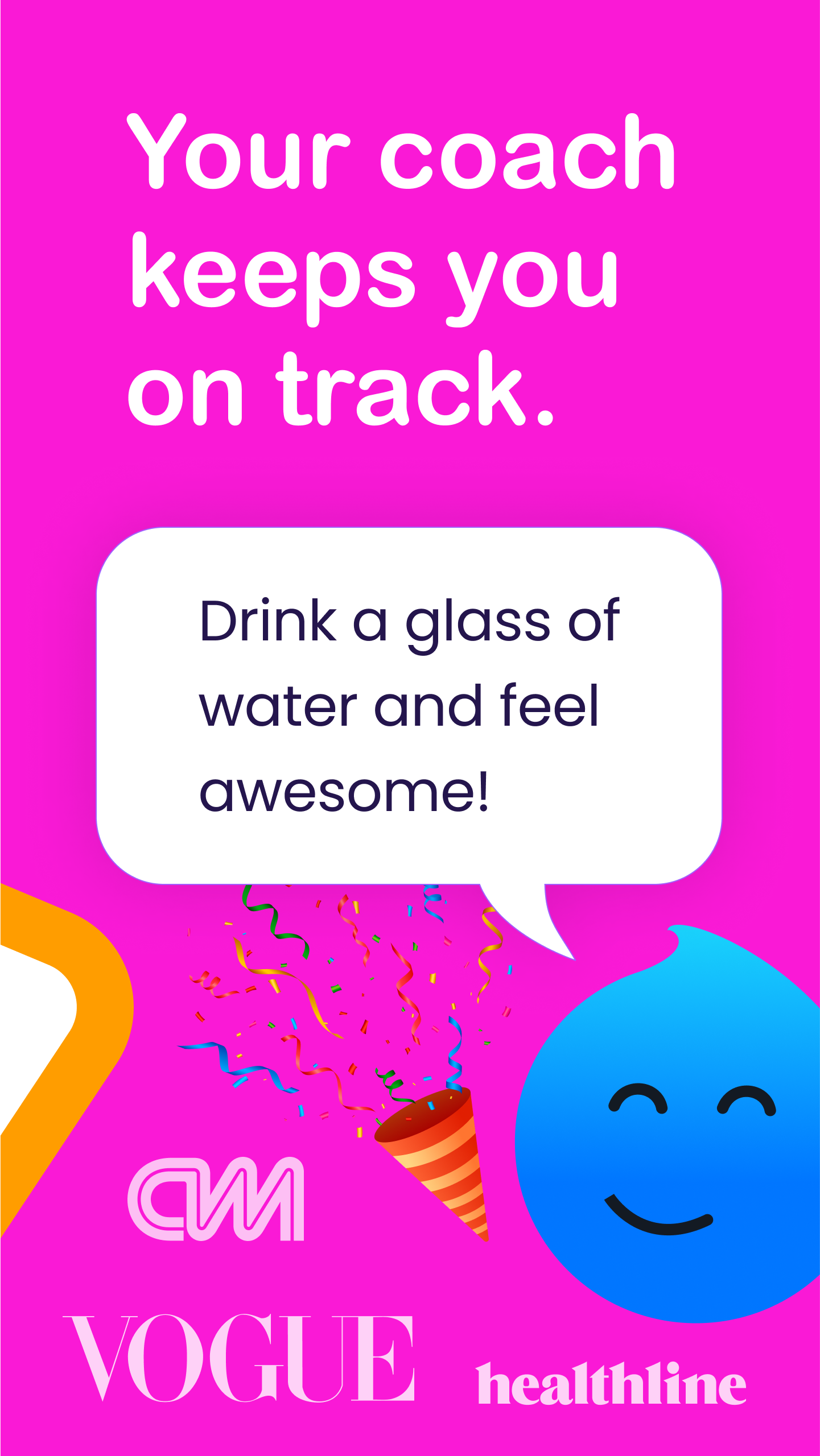 اسکرین شات 3 برنامه Water Tracker - Hydro Coach