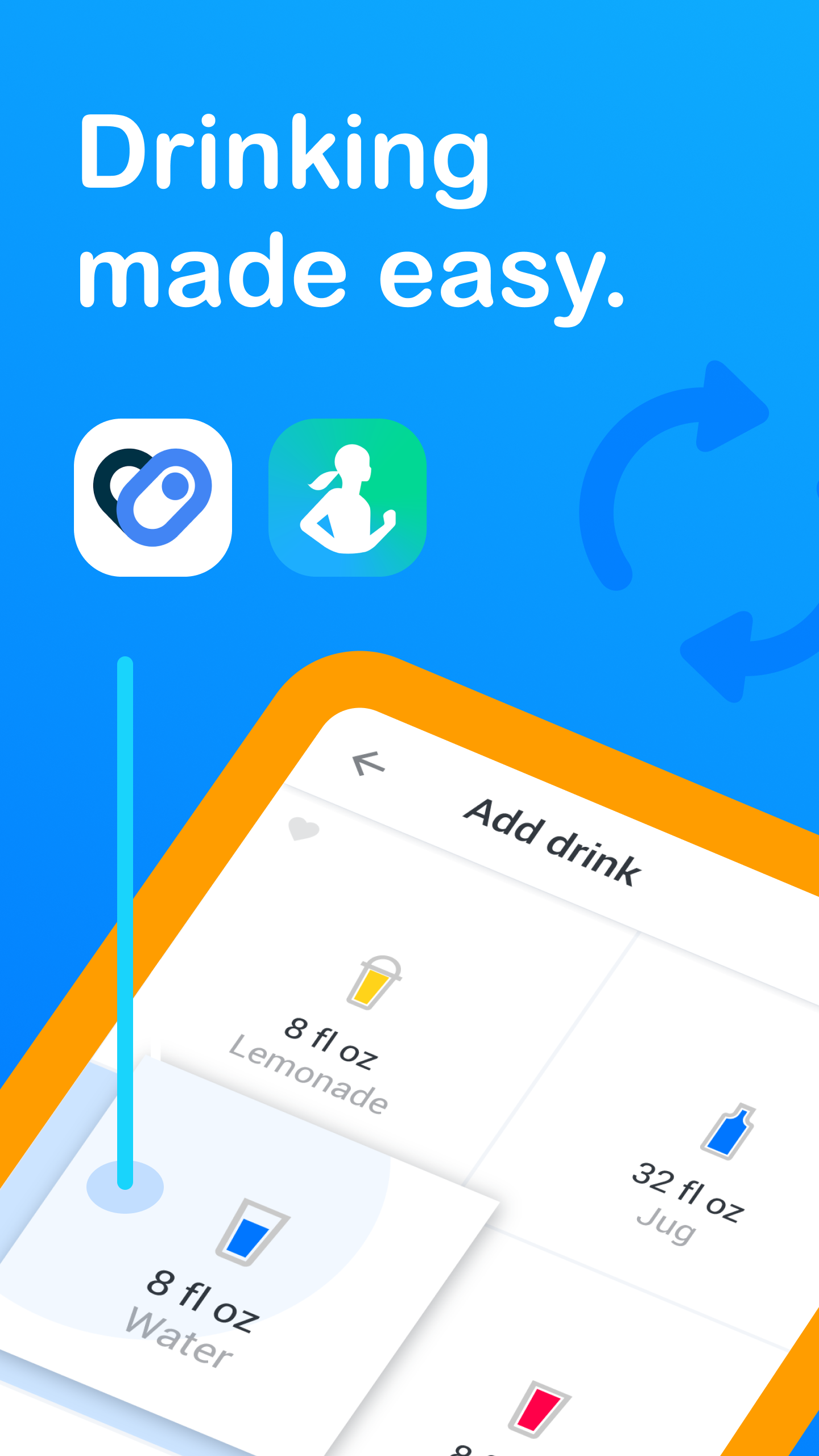 اسکرین شات 2 برنامه Water Tracker - Hydro Coach
