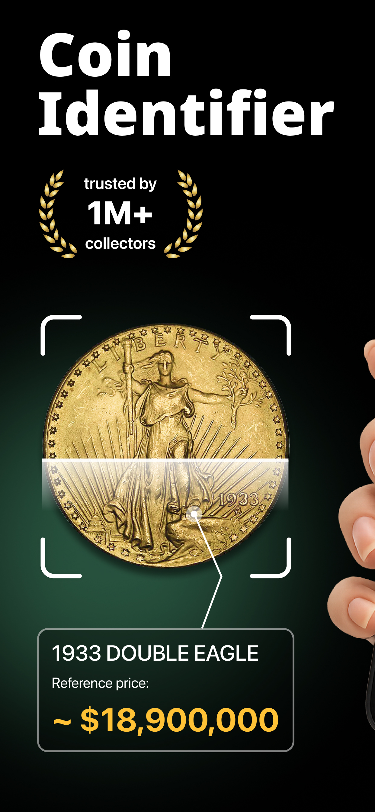 اسکرین شات 1 برنامه Coin Identifier Coin Scanner