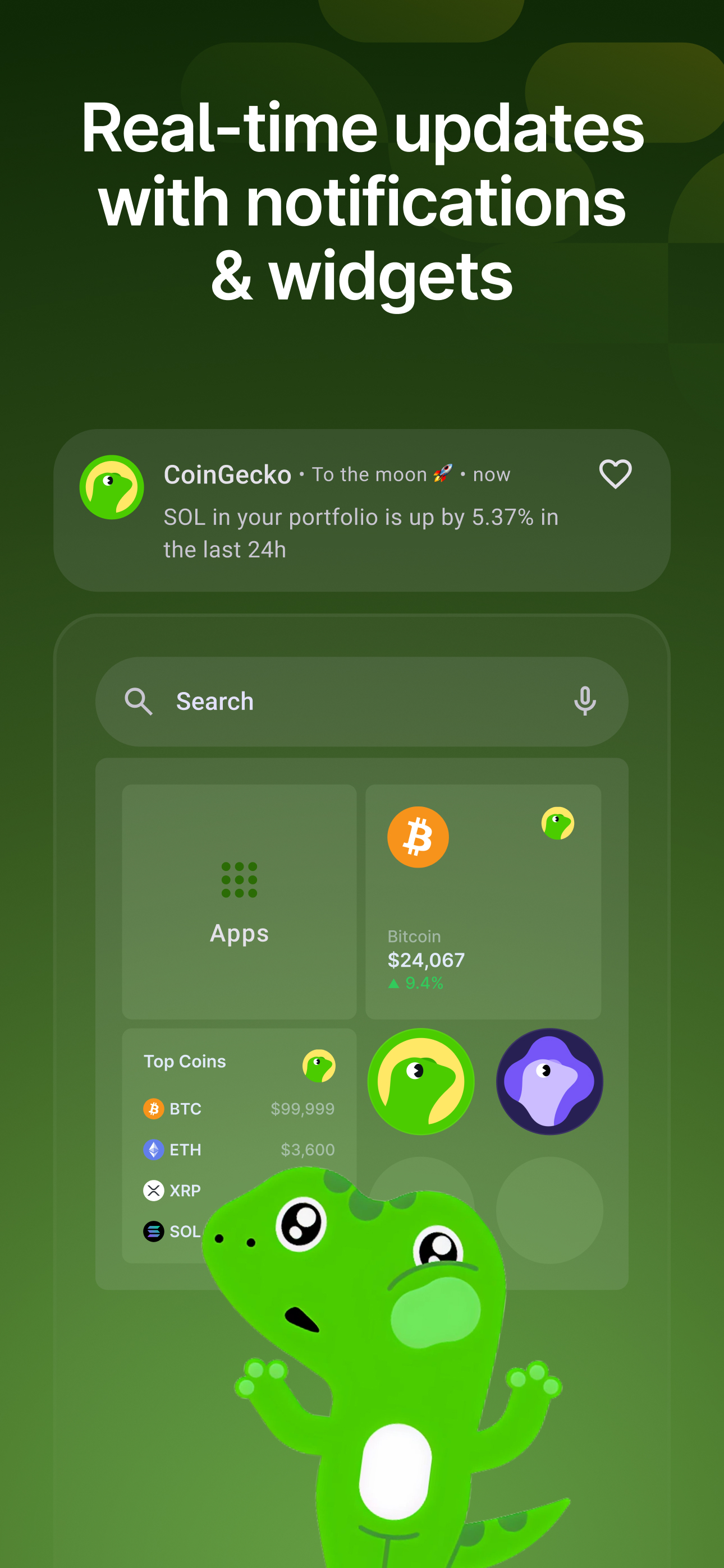 اسکرین شات 8 برنامه CoinGecko - Crypto Tracker