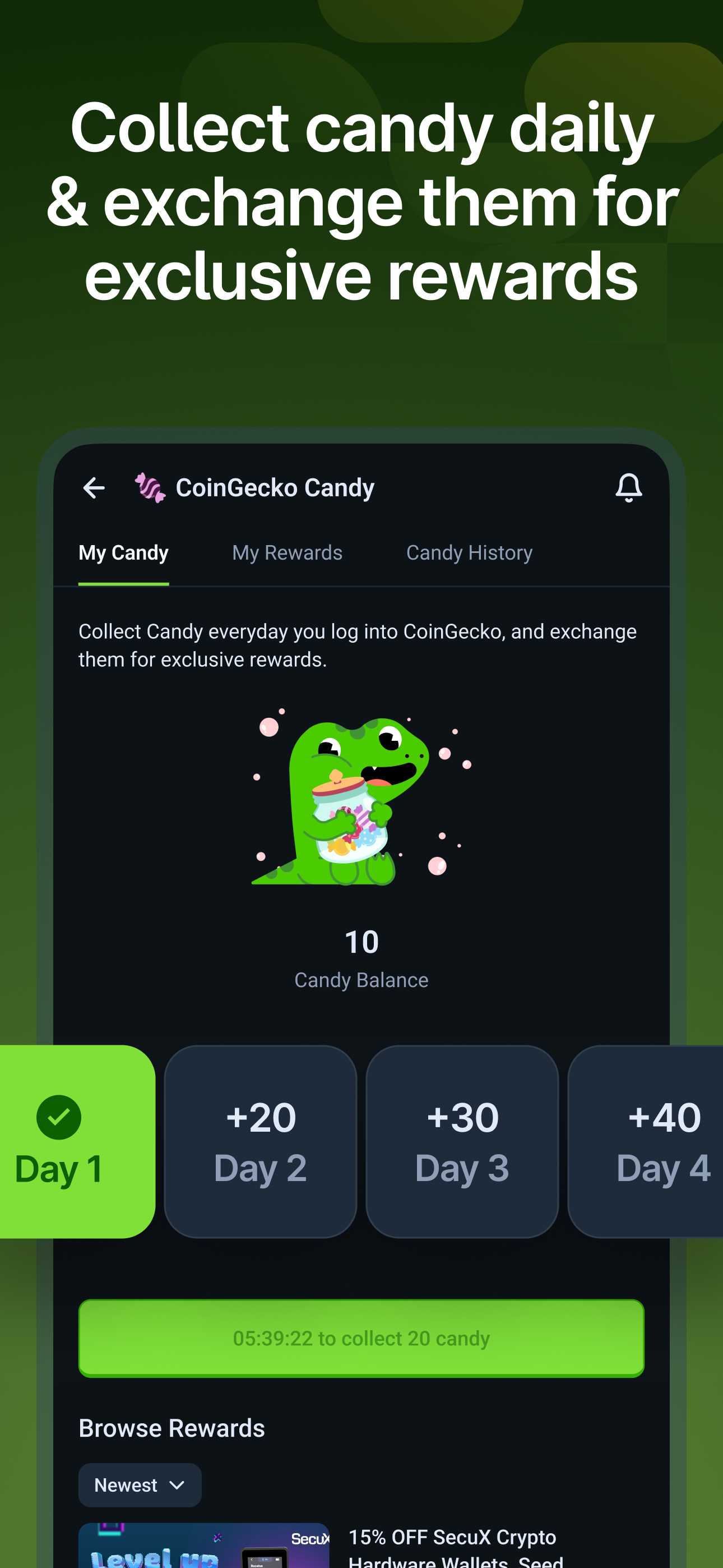 اسکرین شات 6 برنامه CoinGecko - Crypto Tracker