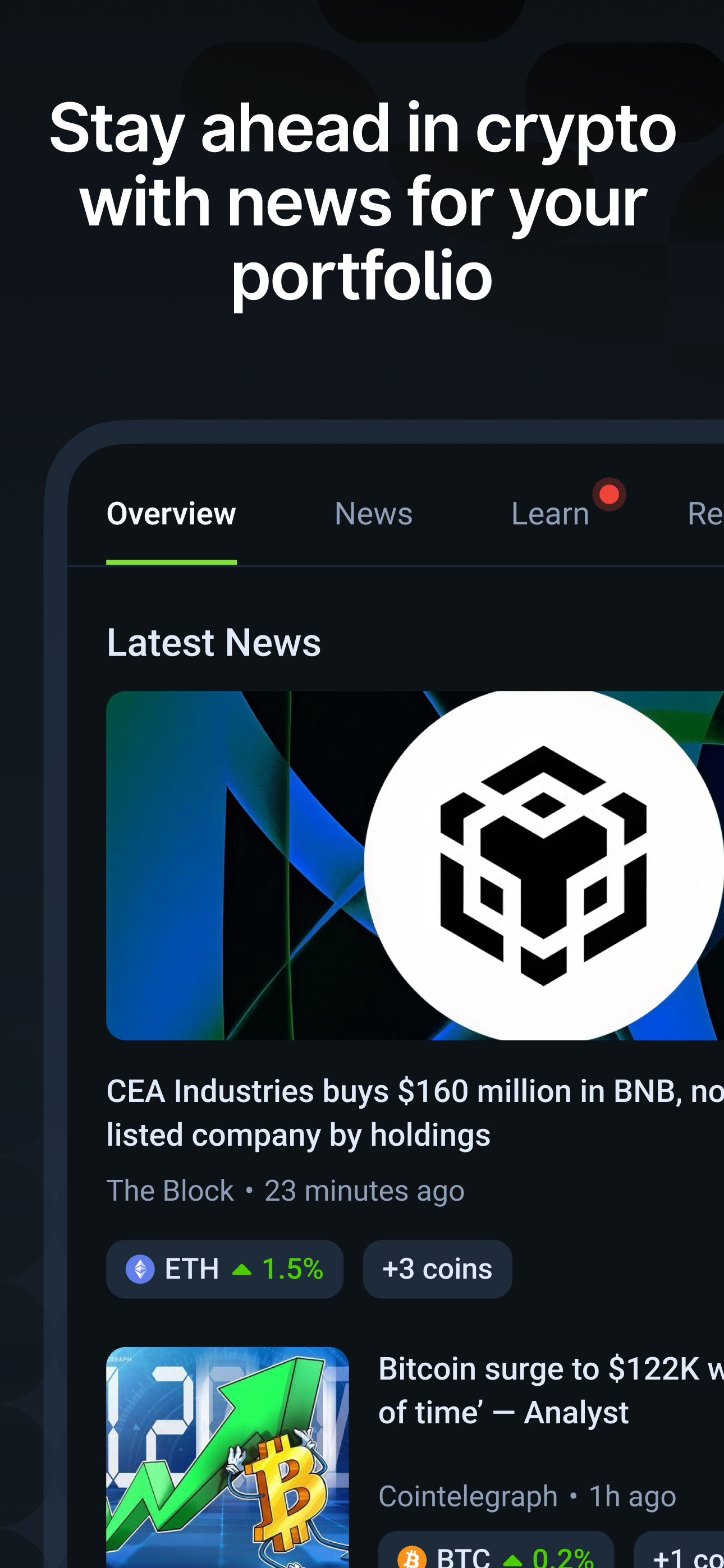 اسکرین شات 7 برنامه CoinGecko: Crypto Tracker