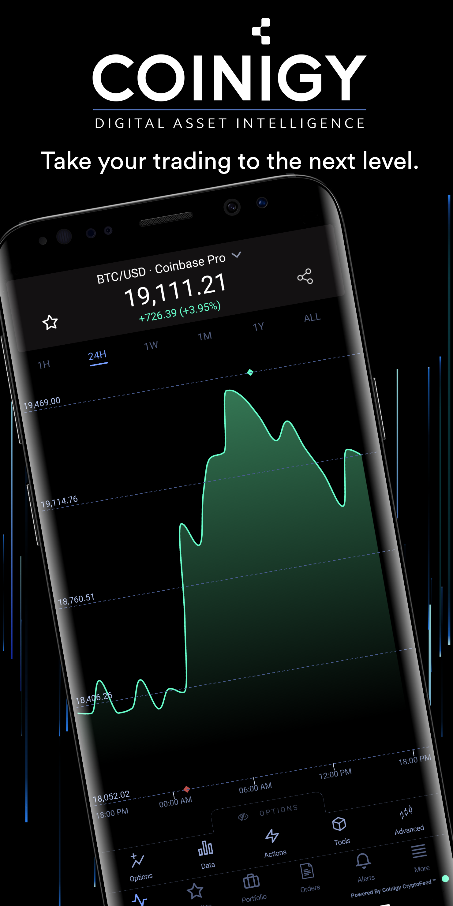 اسکرین شات 1 برنامه Coinigy