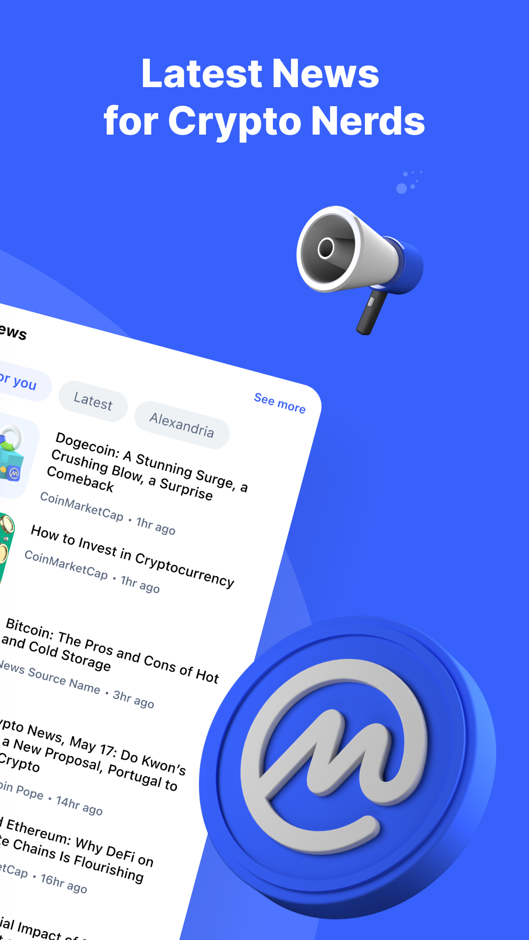 اسکرین شات 6 برنامه CoinMarketCap: Crypto Tracker