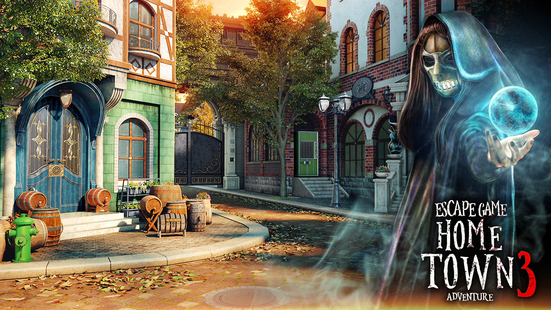 اسکرین شات 1 بازی Escape game : town adventure 3