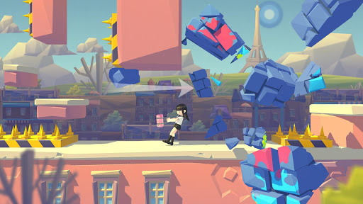 اسکرین شات 5 بازی Smashing Rush : Parkour Action Run Game