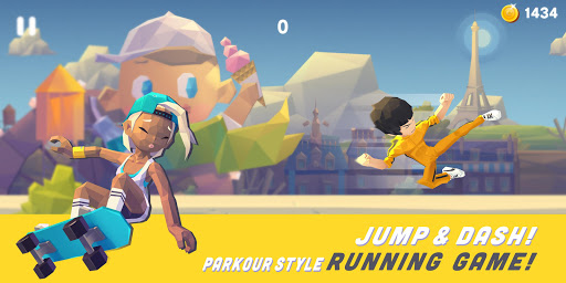 اسکرین شات 7 بازی Smashing Rush : Parkour Action Run Game