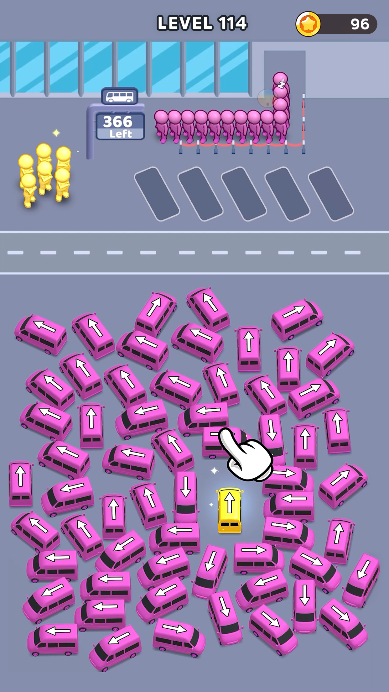 اسکرین شات 1 بازی Bus Frenzy - Traffic Jam