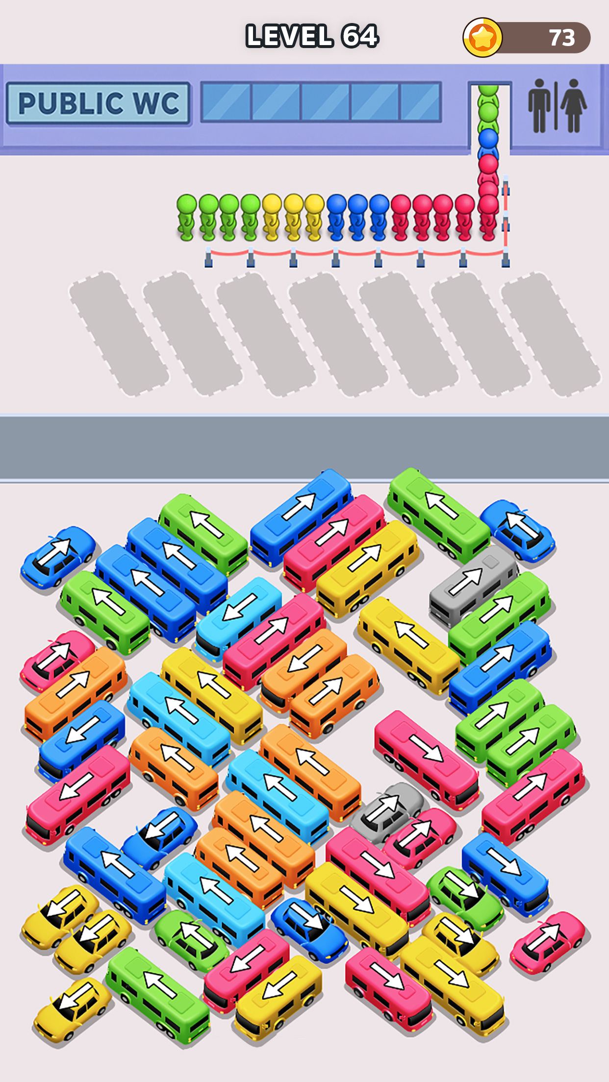 اسکرین شات 7 بازی Bus Frenzy - Traffic Jam