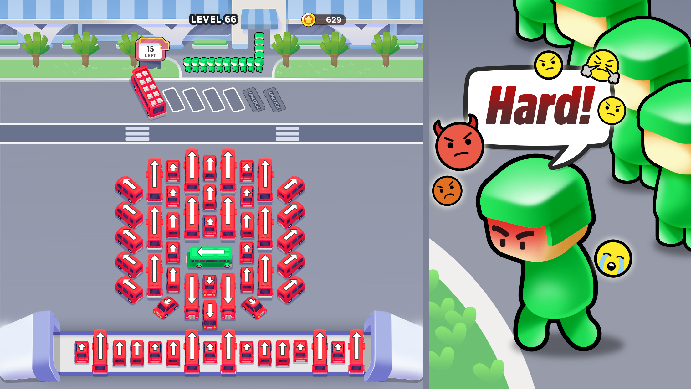 اسکرین شات 6 بازی Bus Frenzy - Traffic Jam