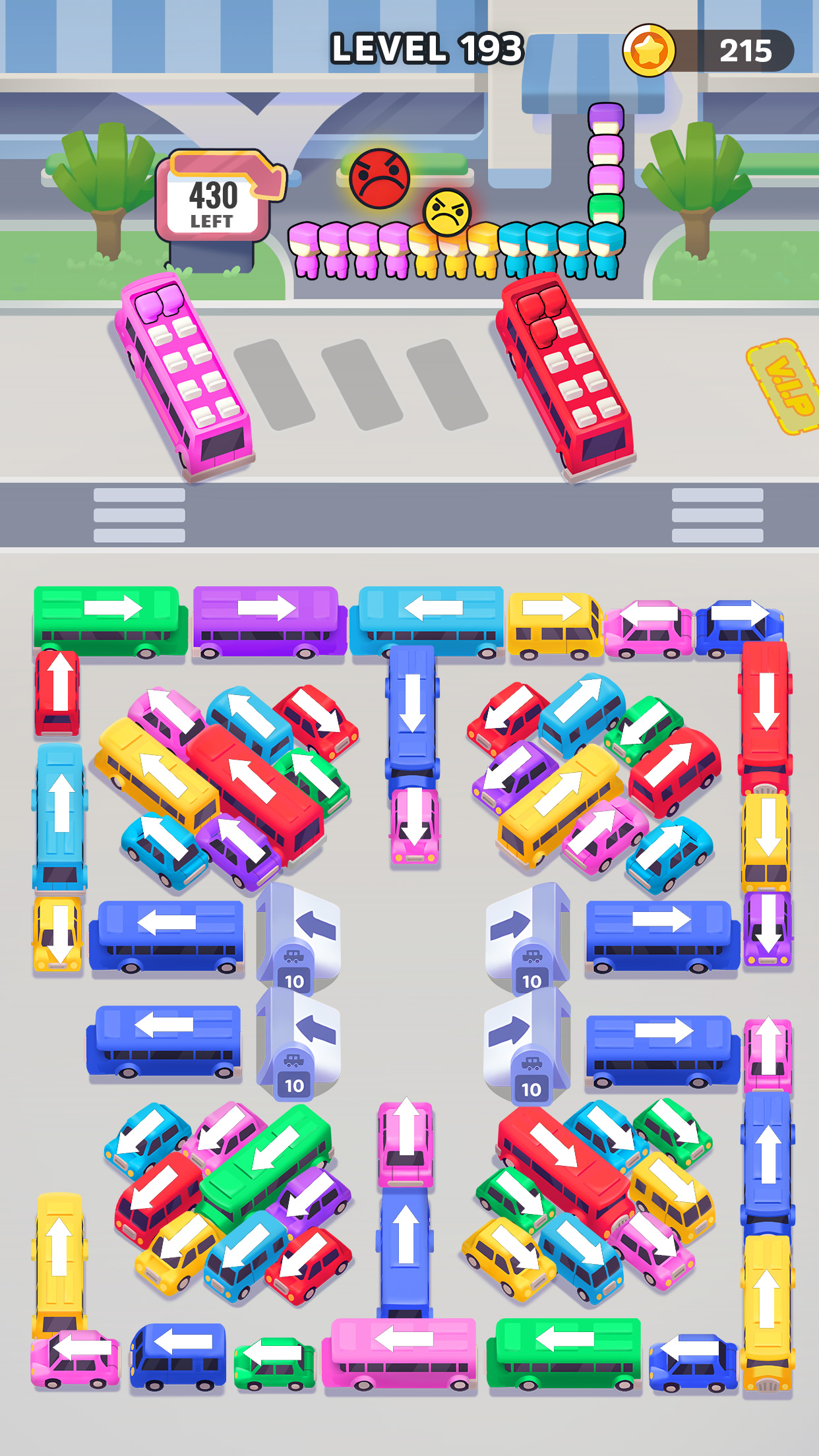 اسکرین شات 5 بازی Bus Frenzy - Traffic Jam