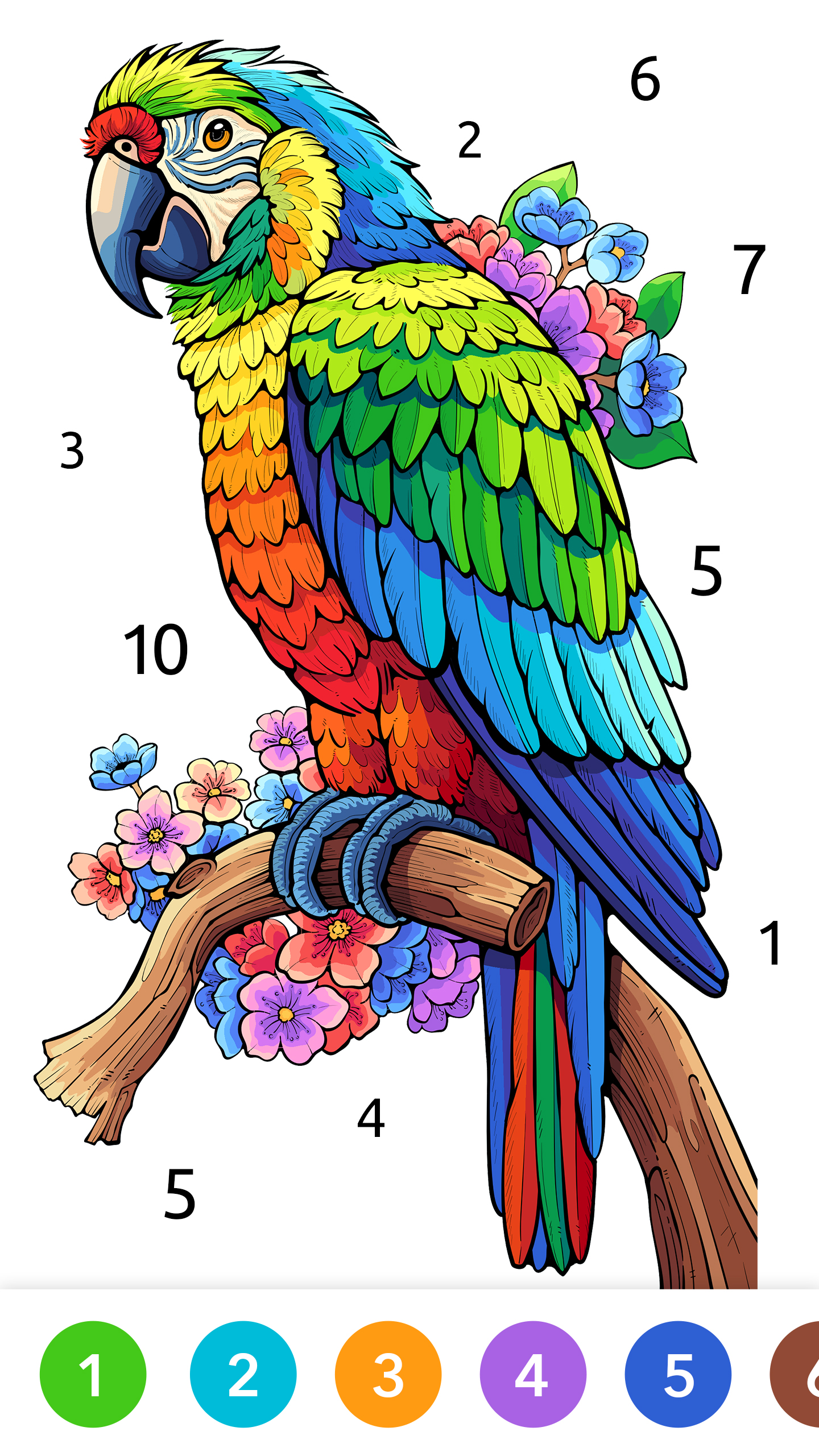 اسکرین شات 7 بازی Paint.ly - Zen Color By Number