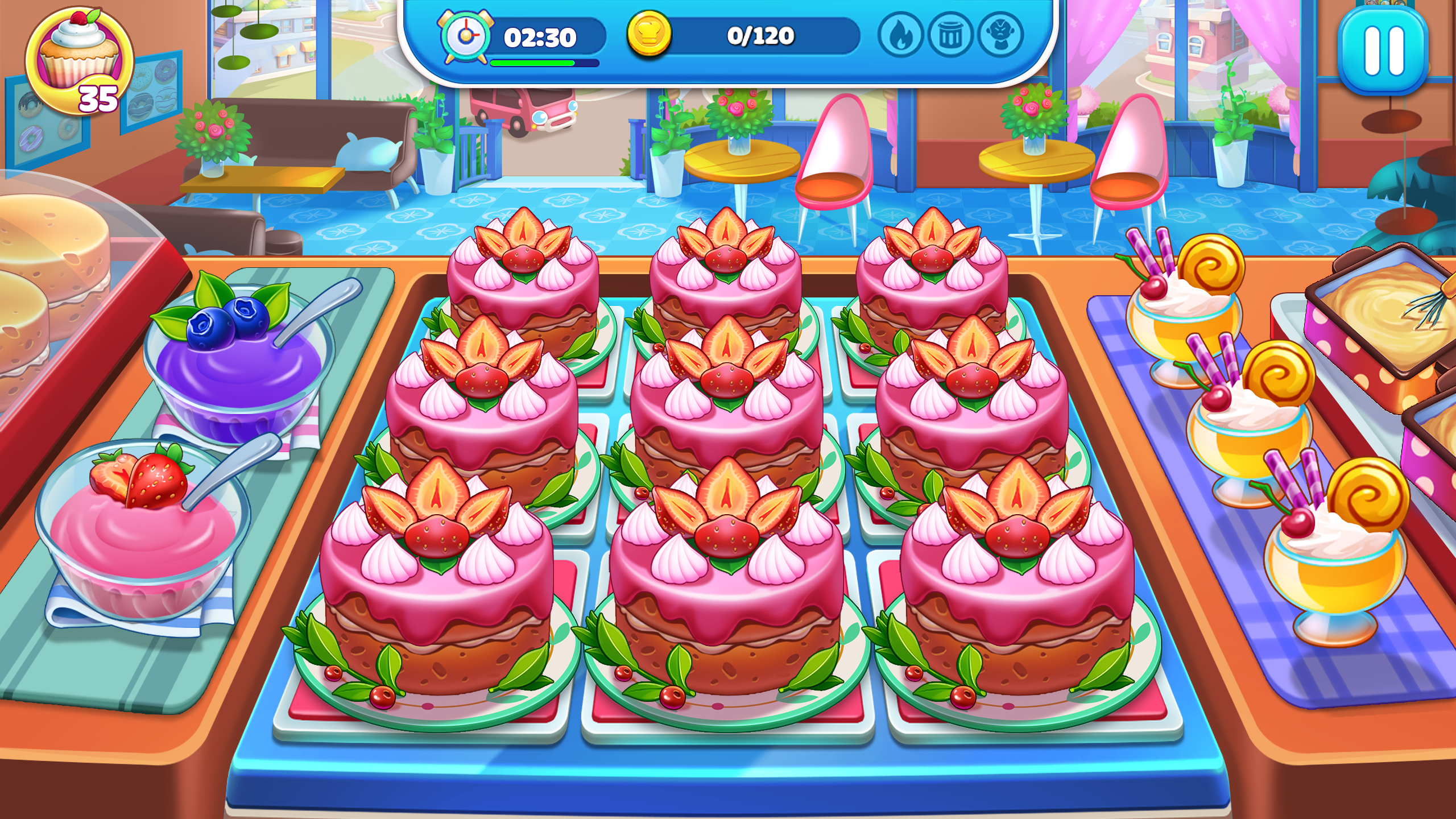 اسکرین شات 1 بازی kitchen Diary: Cooking games