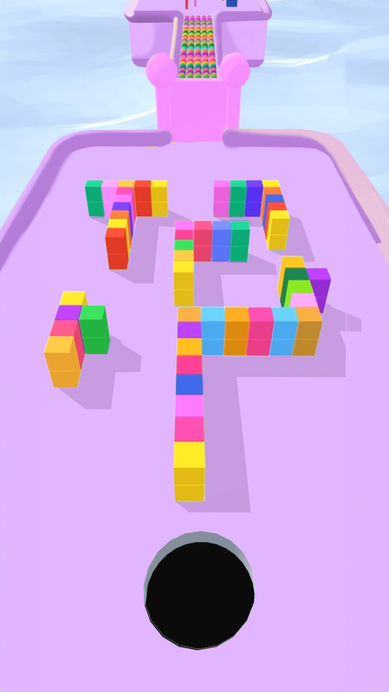 اسکرین شات 5 بازی Color Hole 3D