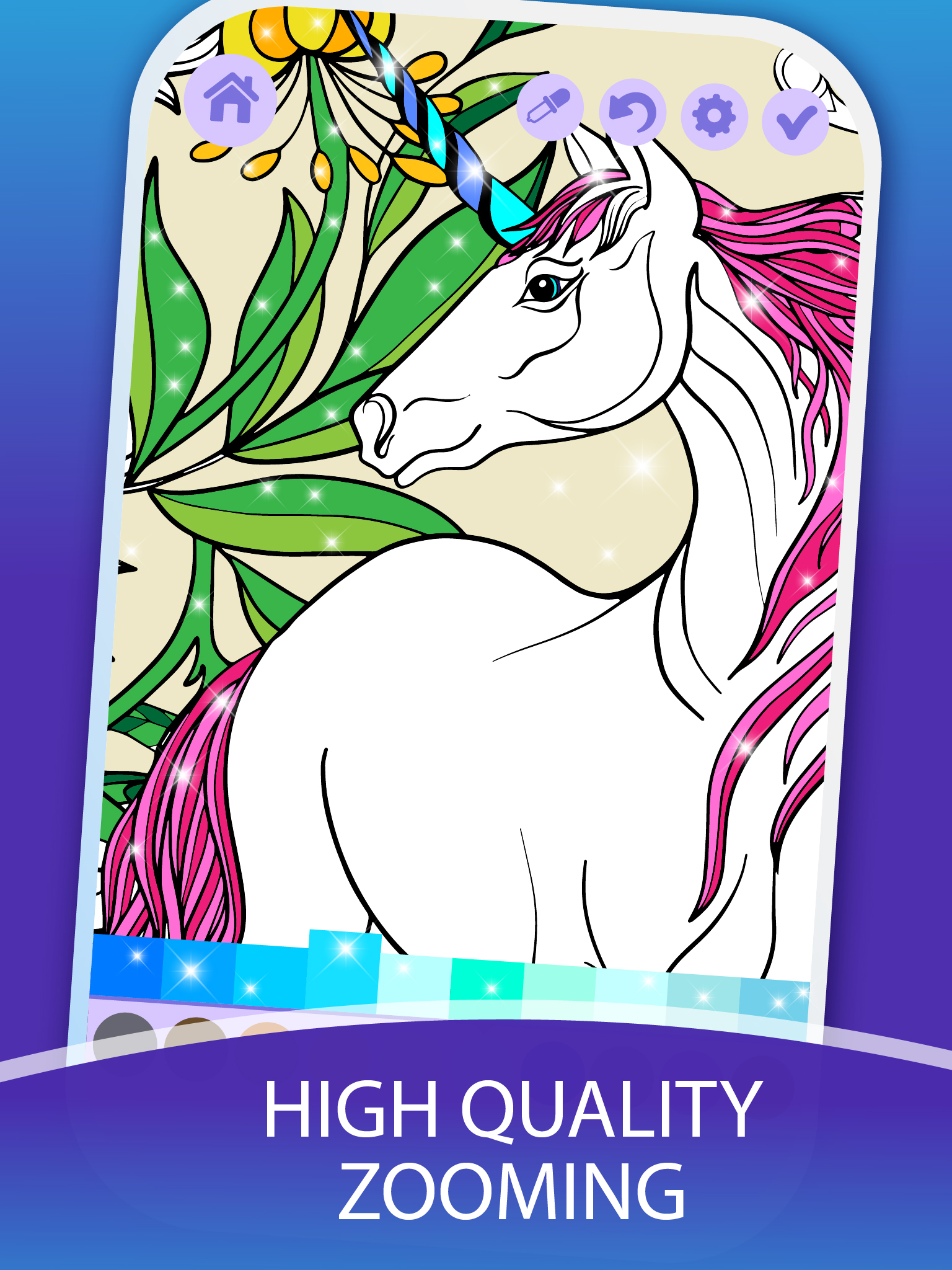 اسکرین شات 2 بازی Antistress Adult Coloring Book