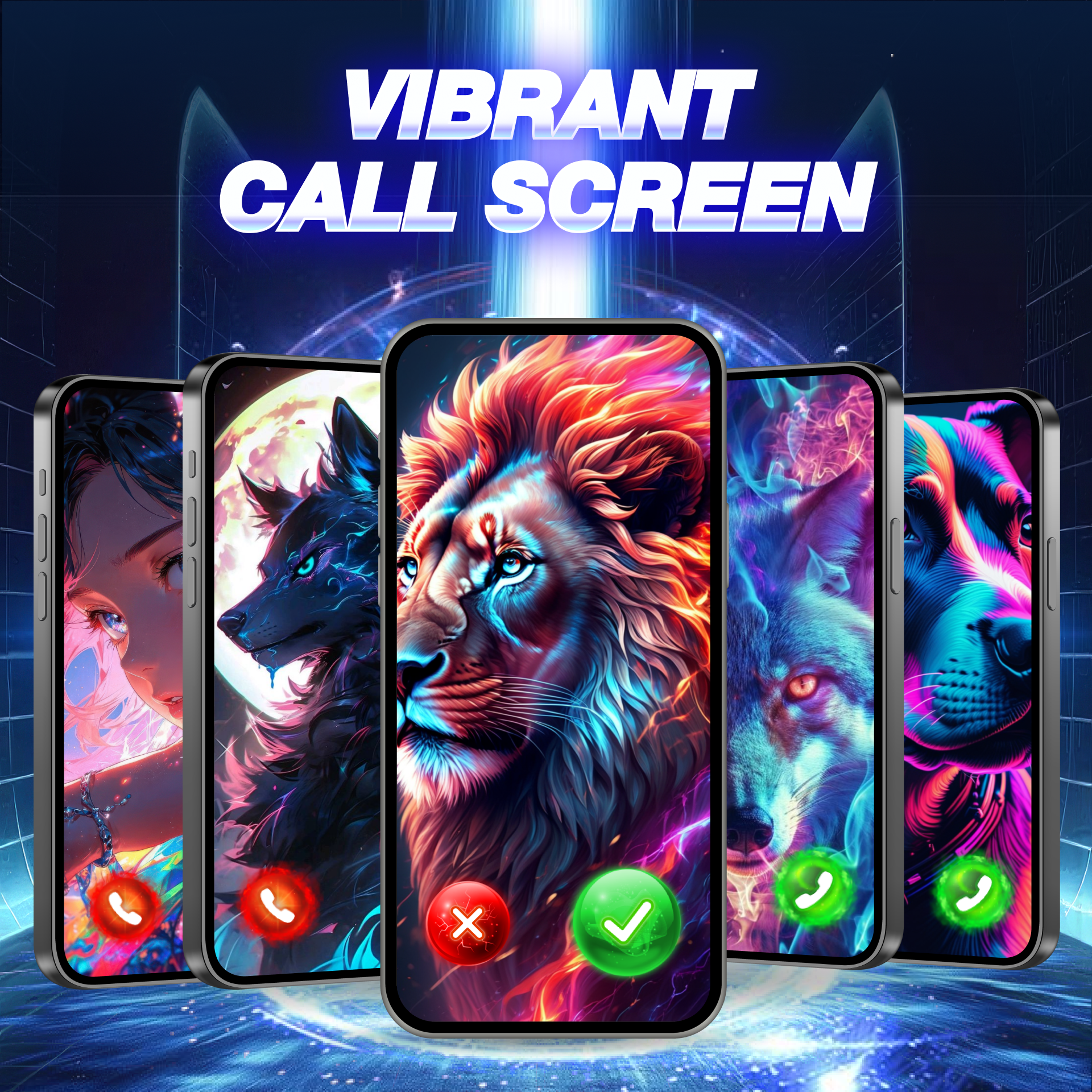 اسکرین شات 8 برنامه Call Theme & Ringtone App