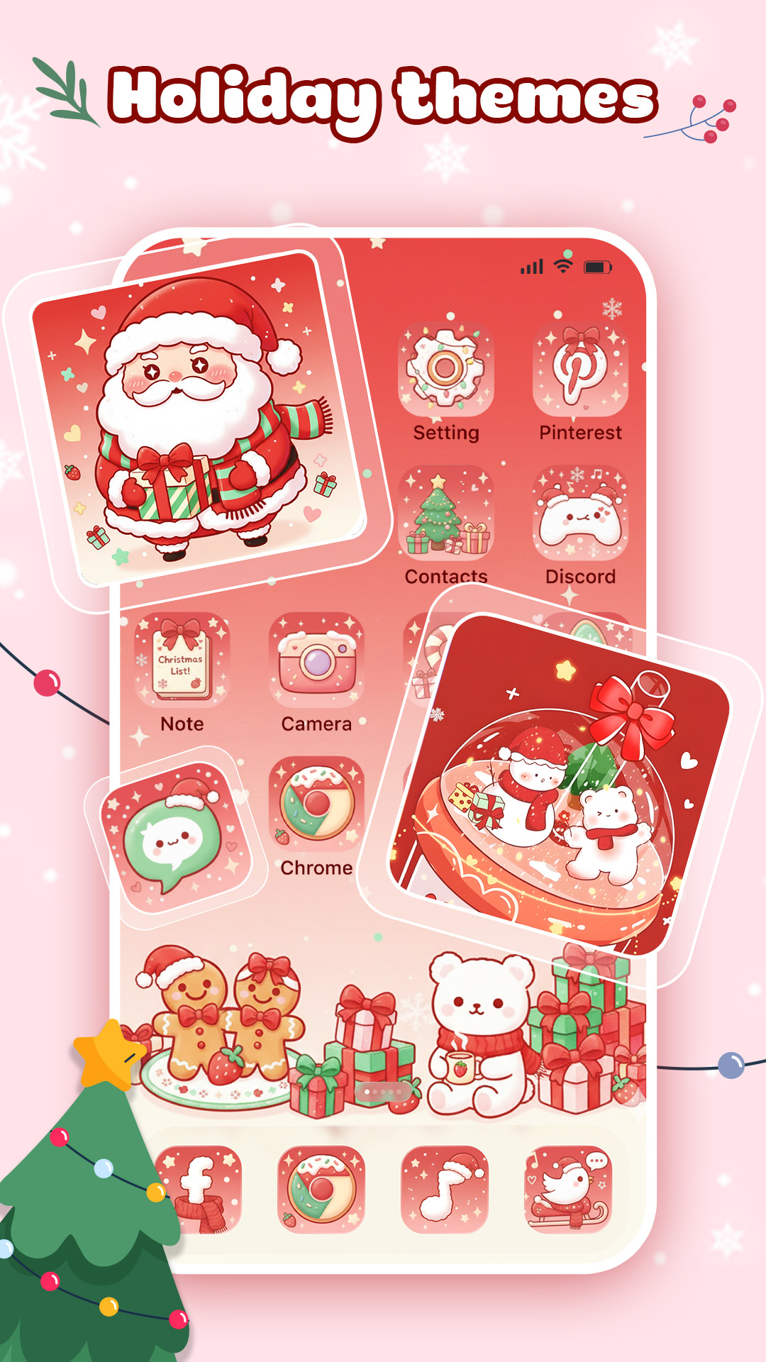 اسکرین شات 2 برنامه Themes It!