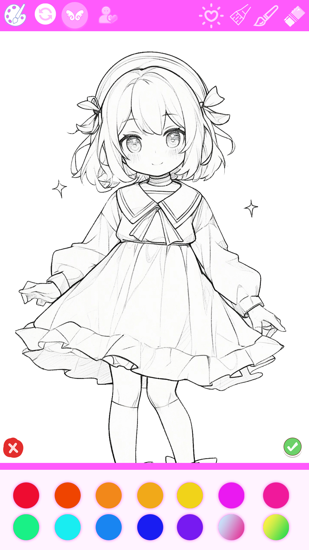 اسکرین شات 8 بازی Coloring Book: Draw Princess