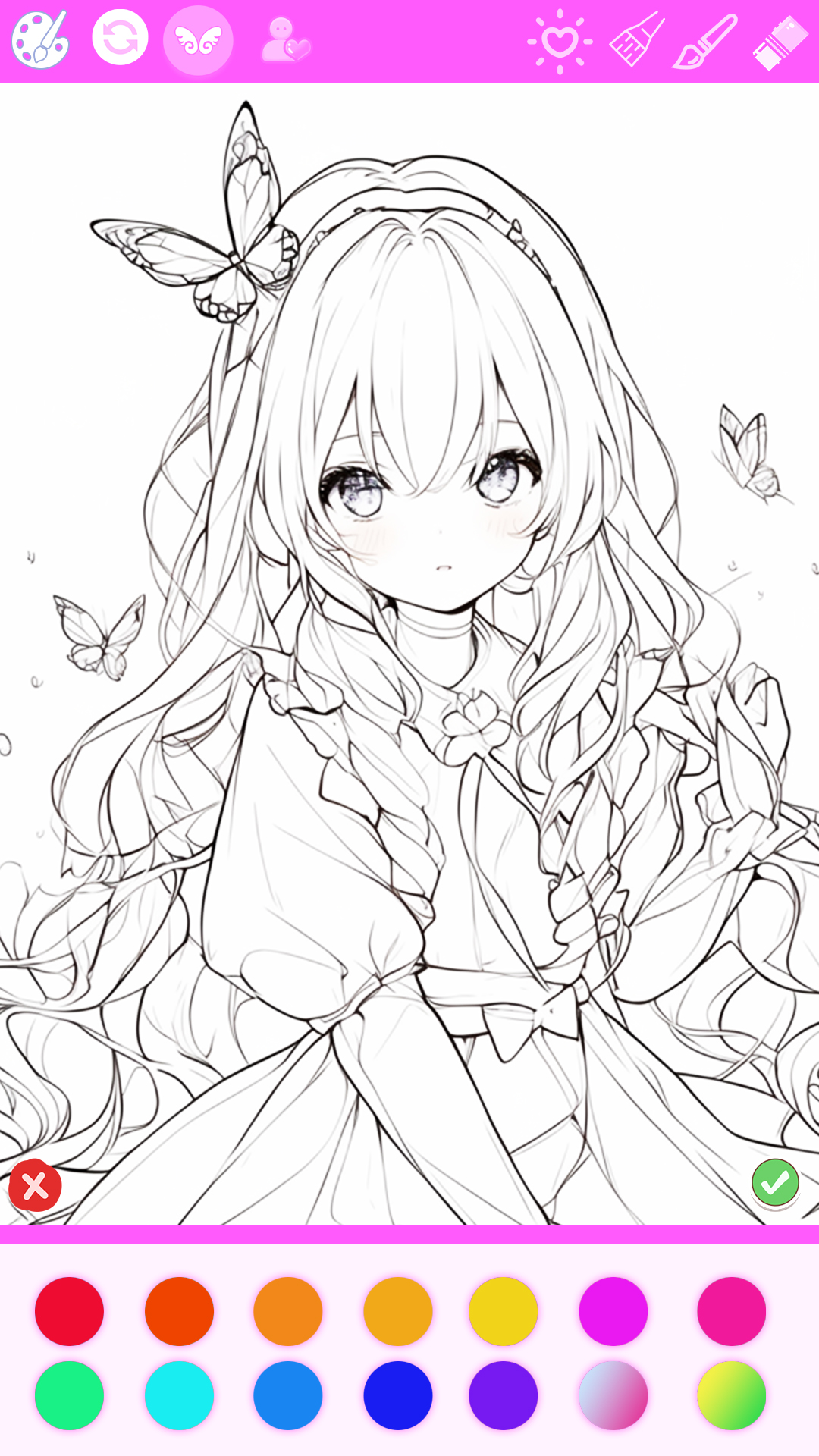 اسکرین شات 5 بازی Coloring Book: Draw Princess