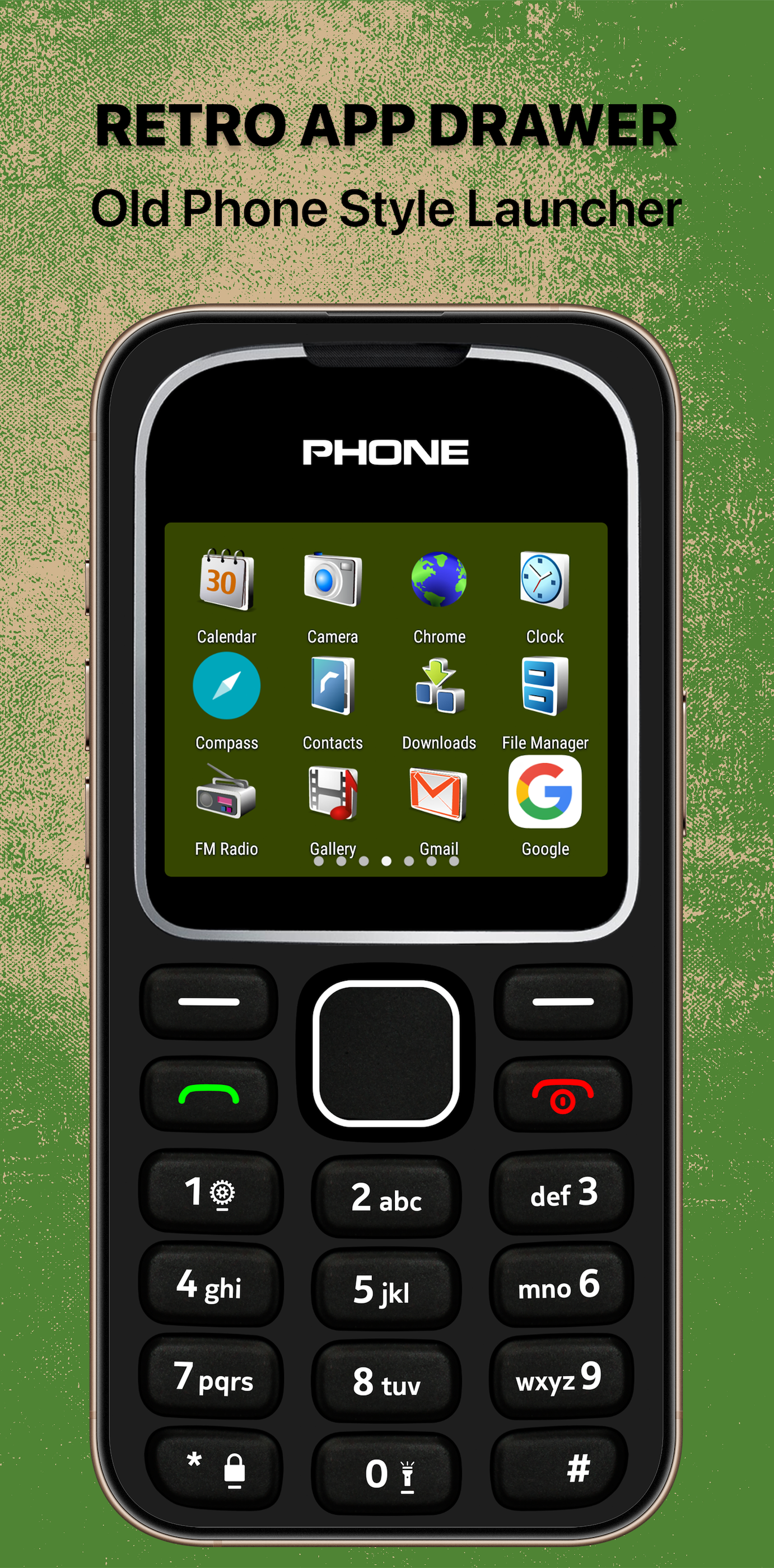 اسکرین شات 1 برنامه Nokia Old Phone Style