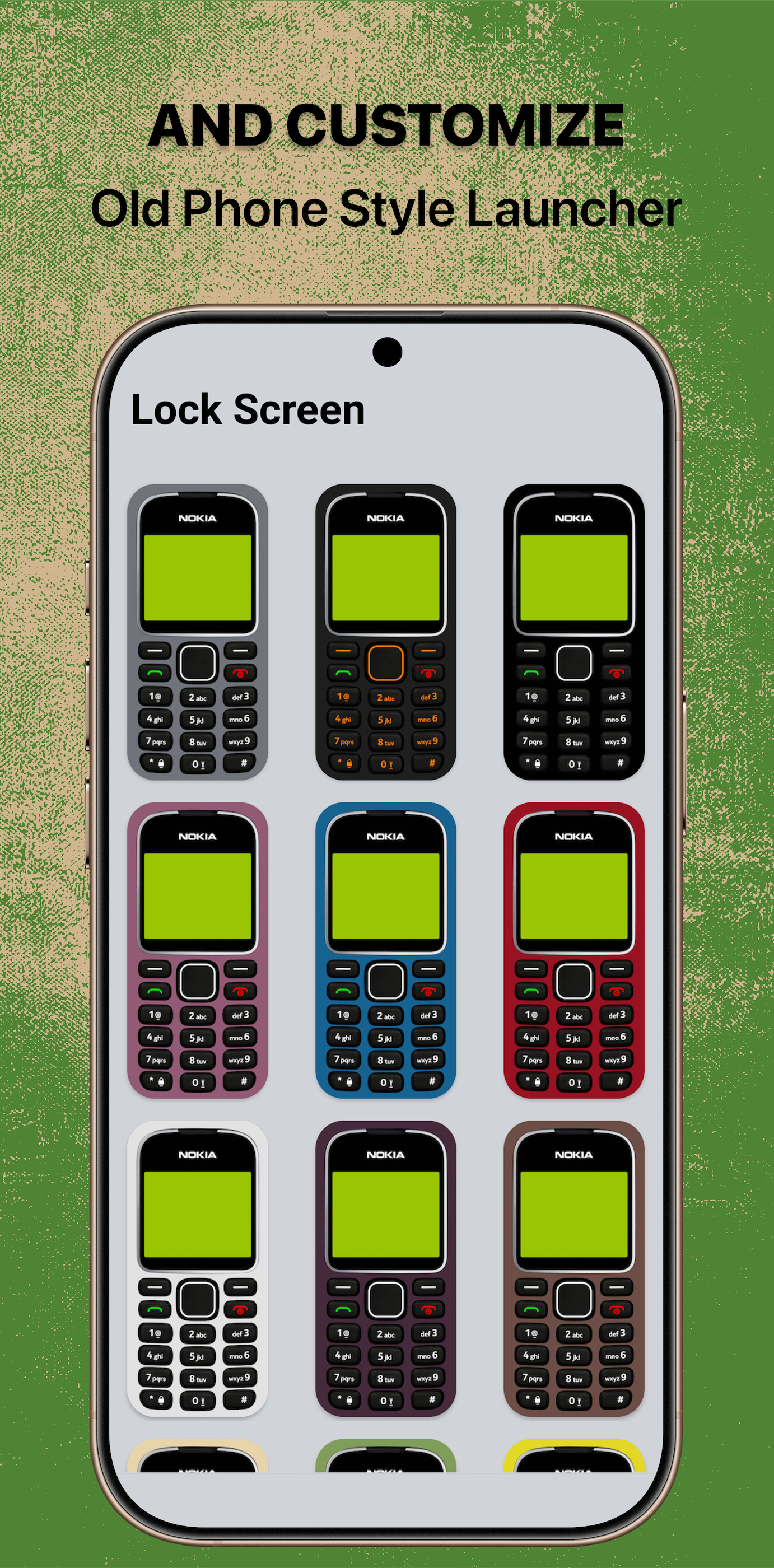 اسکرین شات 6 برنامه Nokia Old Phone Style