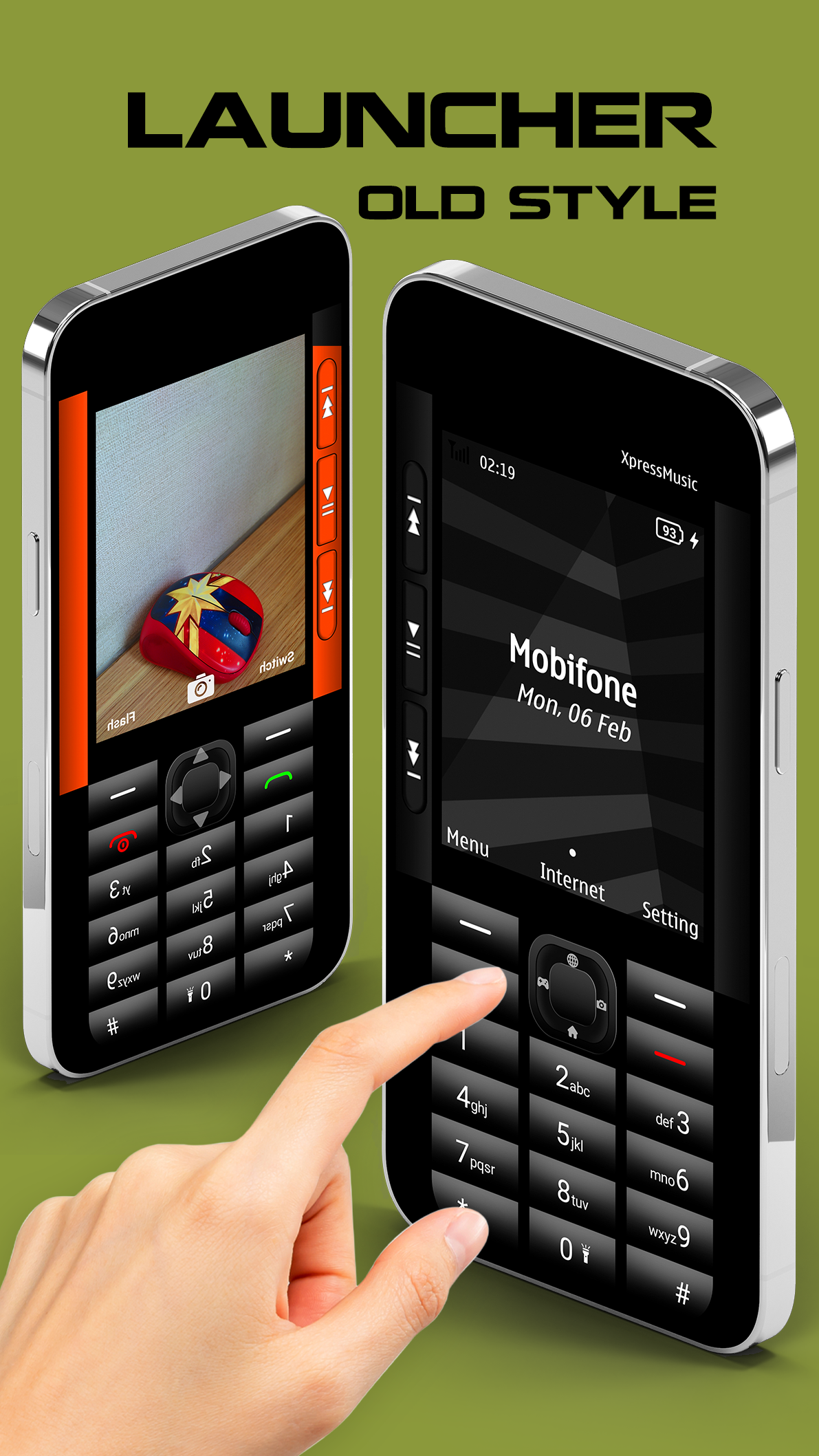 اسکرین شات 6 برنامه Nokia Old Phone Launcher