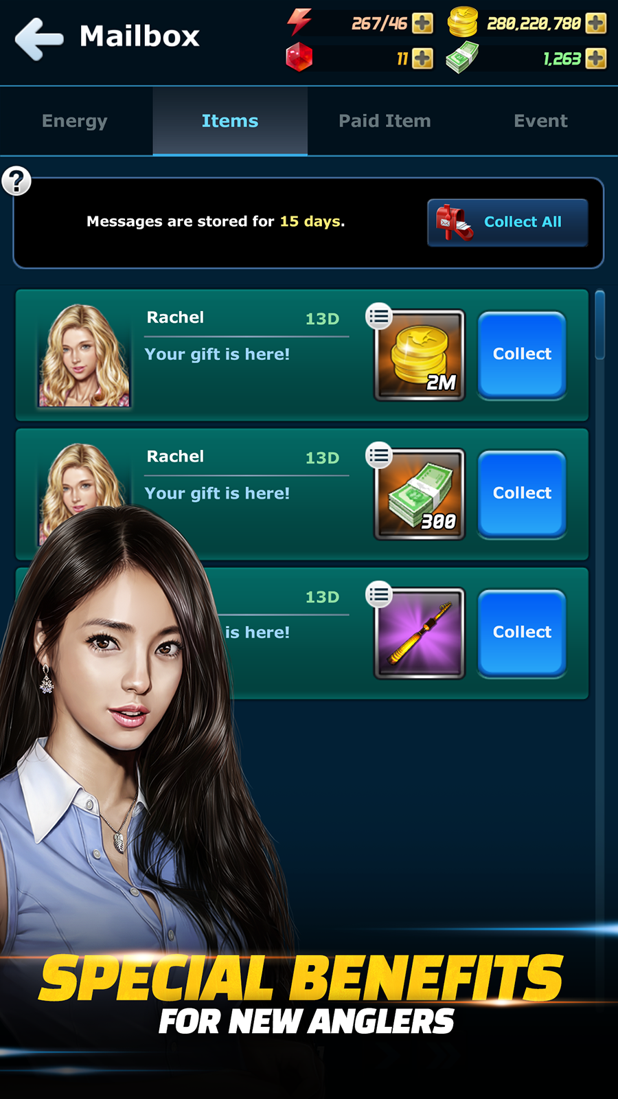اسکرین شات 1 بازی Ace Fishing: Wild Catch
