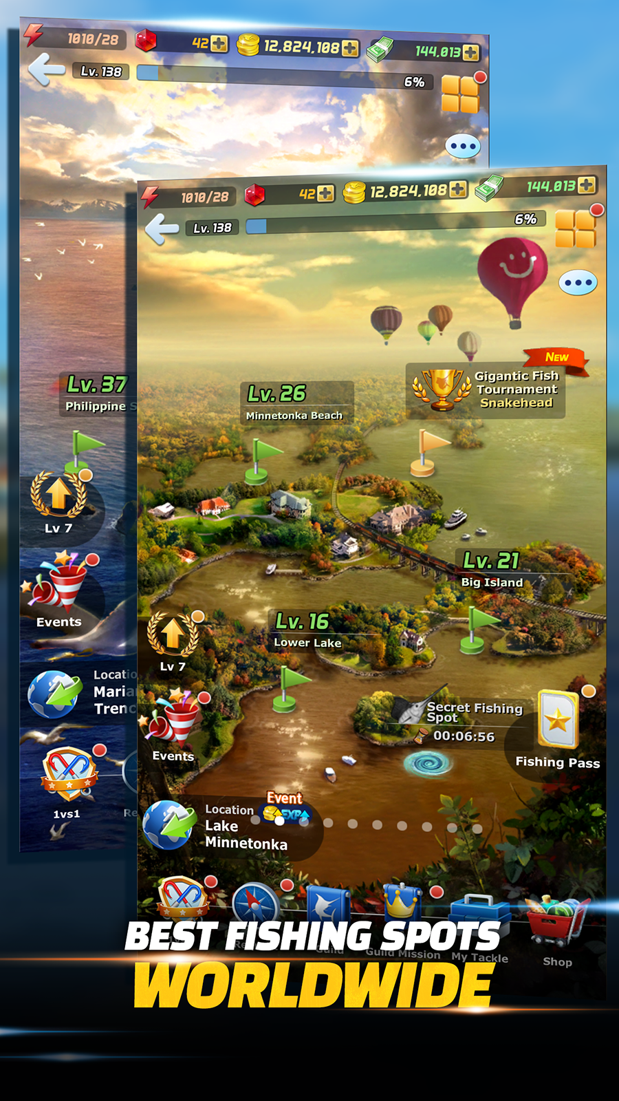 اسکرین شات 2 بازی Ace Fishing: Wild Catch