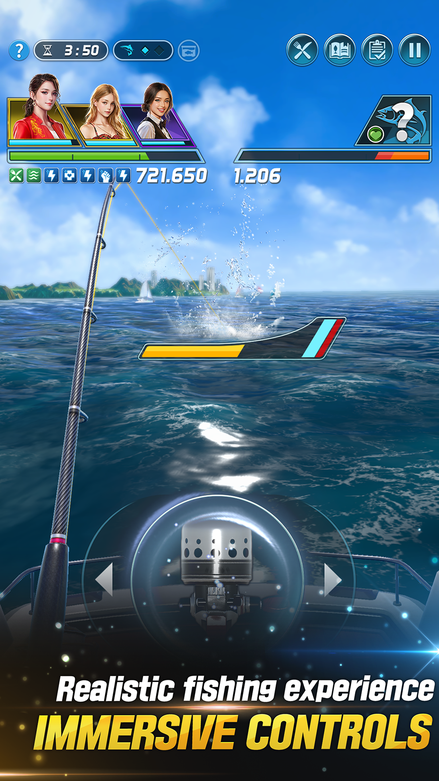 اسکرین شات 1 بازی Ace Fishing: Crew-Real Fishing