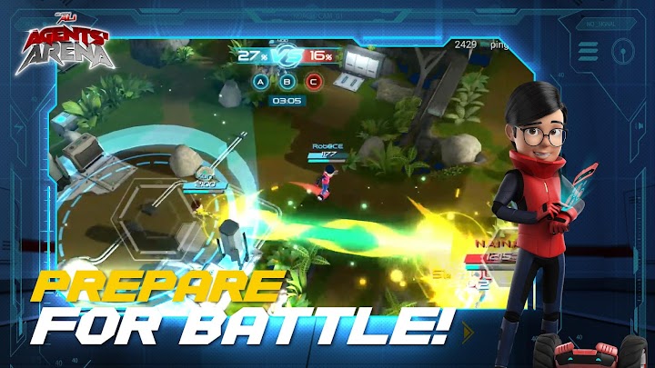 اسکرین شات 1 بازی Ejen Ali: Agents' Arena