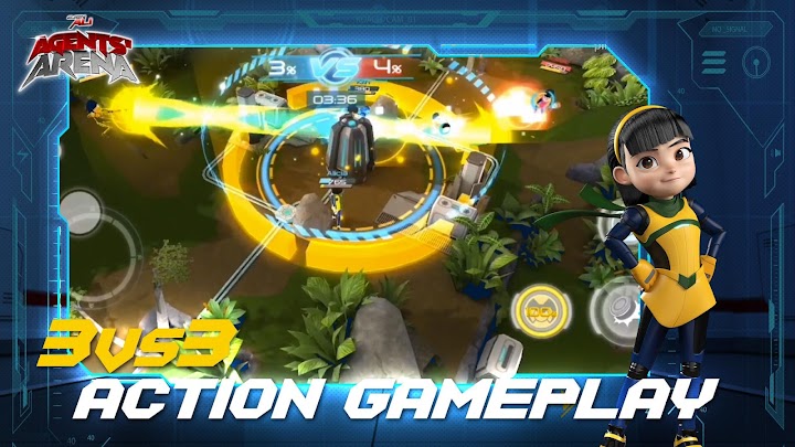 اسکرین شات 2 بازی Ejen Ali: Agents' Arena