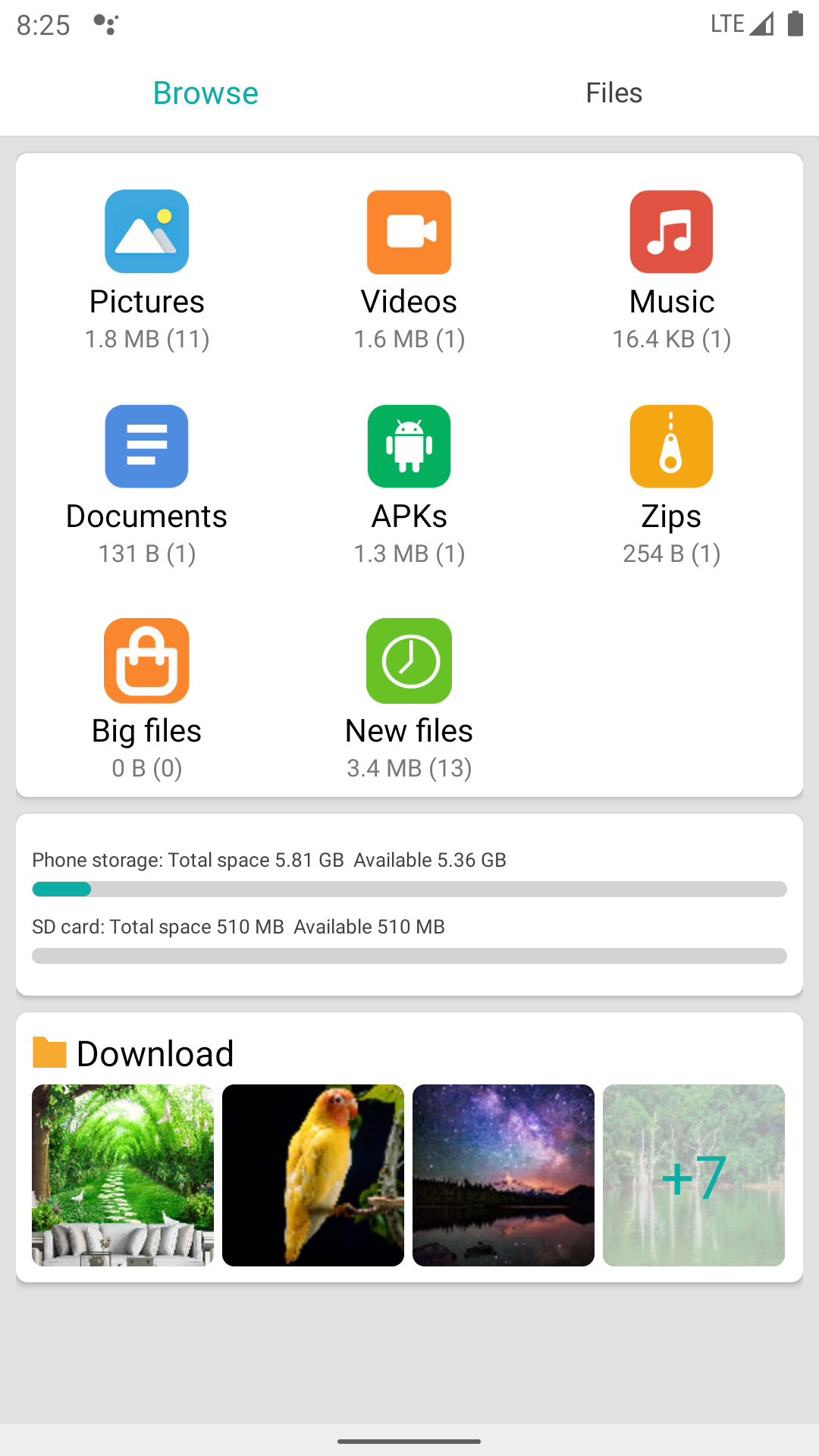 اسکرین شات 1 برنامه Files - File Manager