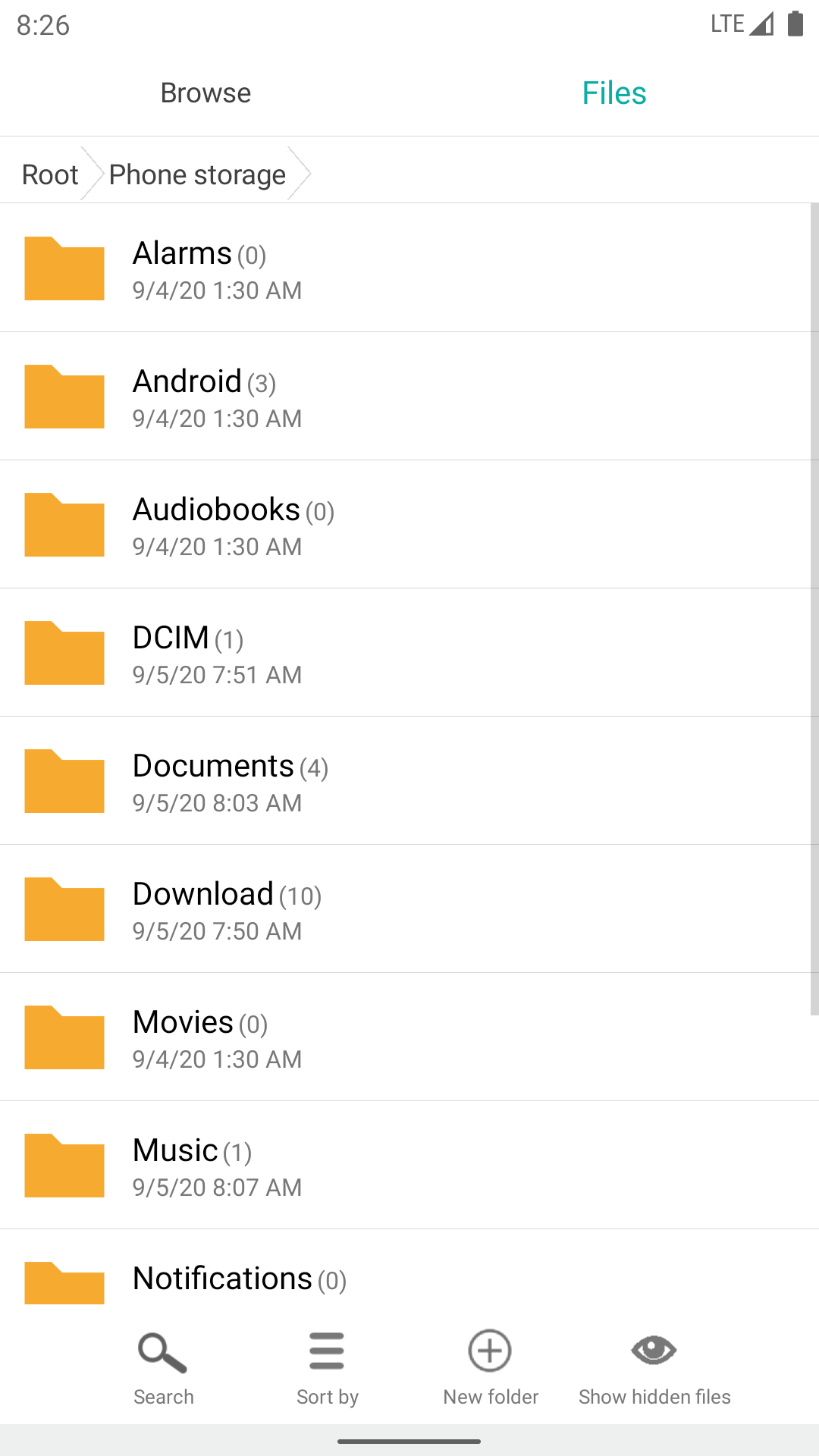 اسکرین شات 5 برنامه Files - File Manager