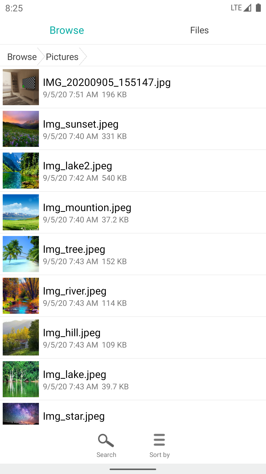 اسکرین شات 2 برنامه Files - File Manager