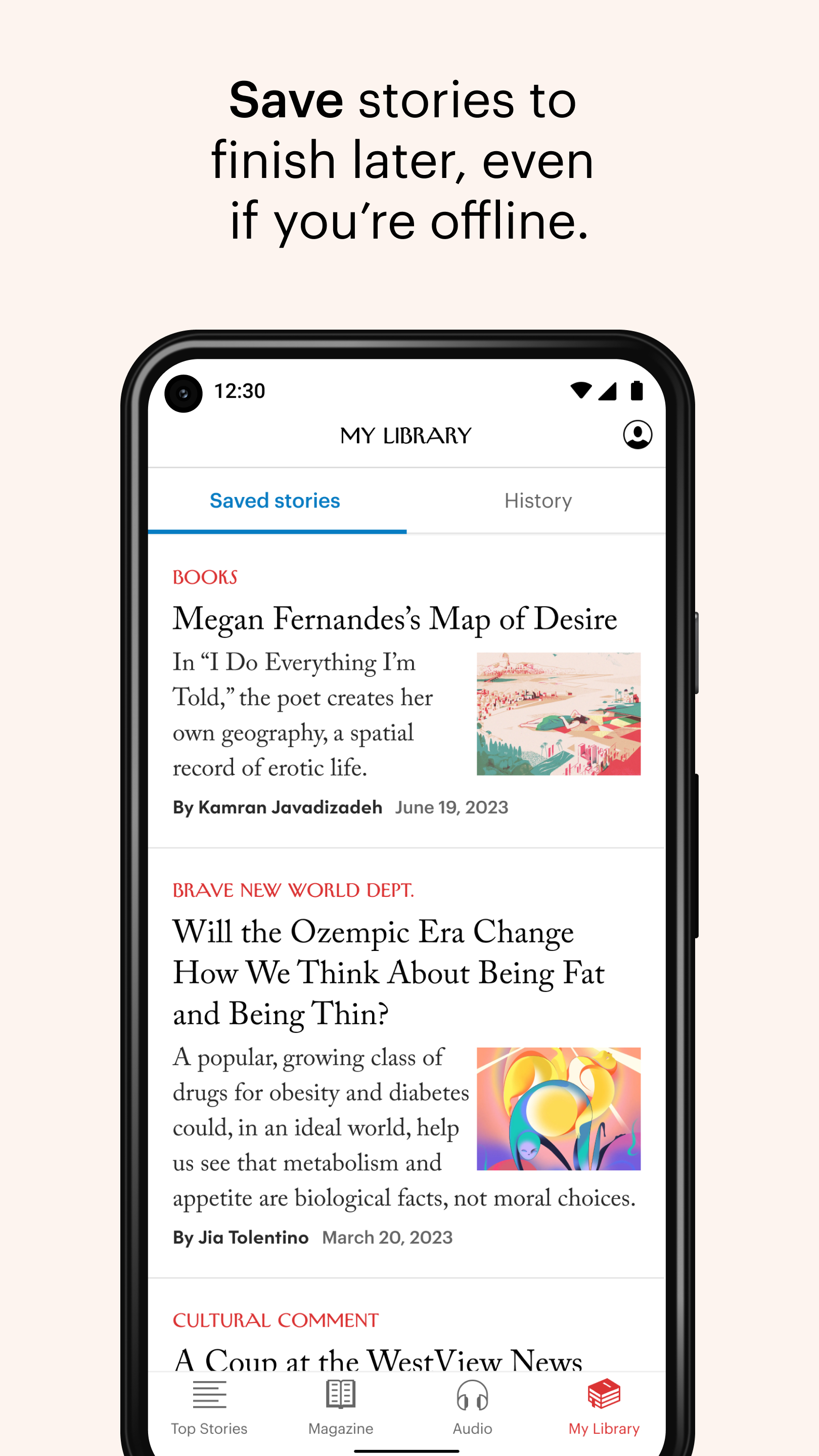 اسکرین شات 6 برنامه The New Yorker