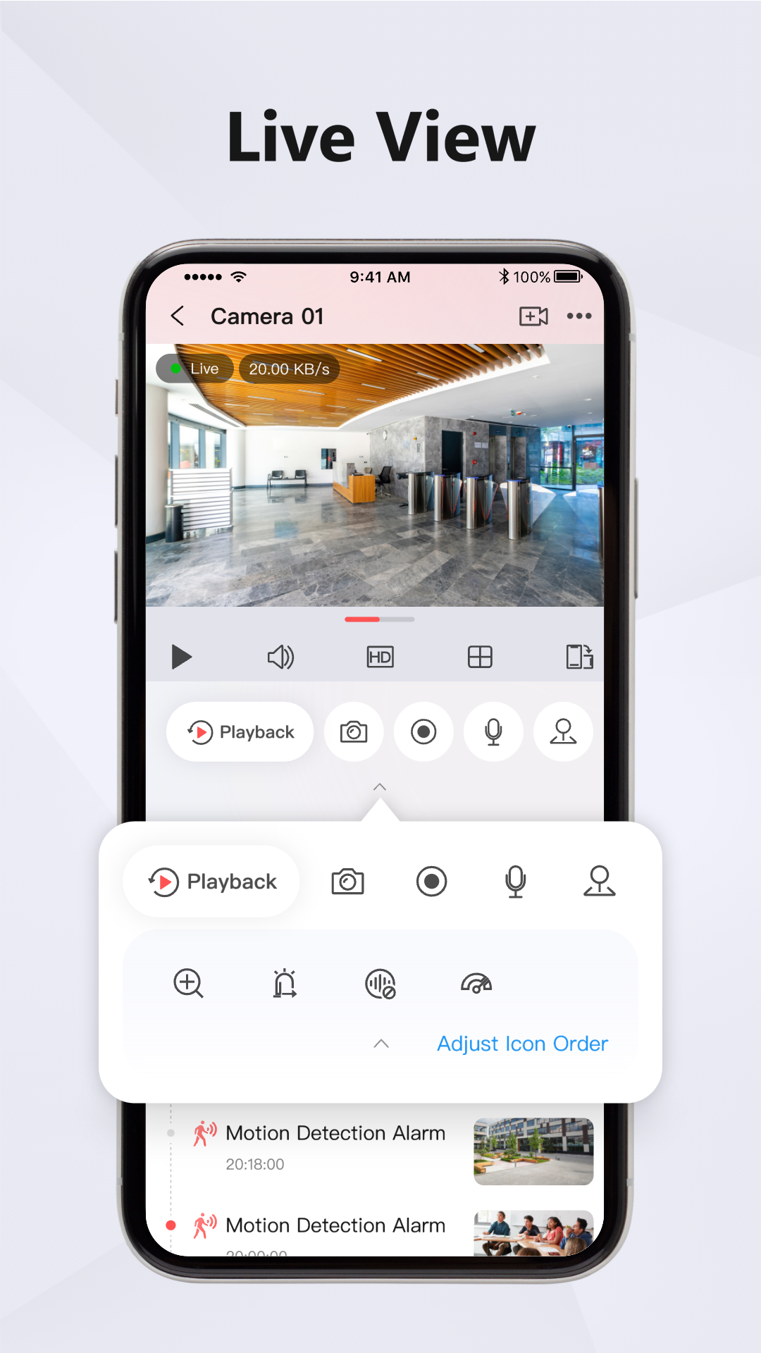 اسکرین شات 3 برنامه Hik-Connect - for End User