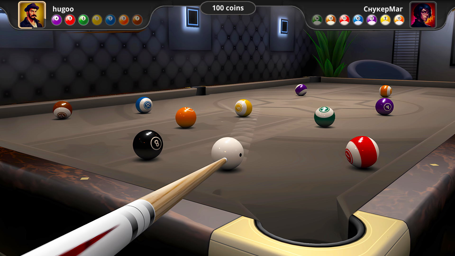 اسکرین شات 1 بازی 8 Ball - Billiards: Online