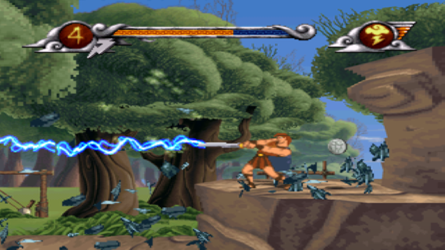 اسکرین شات 4 بازی هرکول دیزنی پلی استیشن